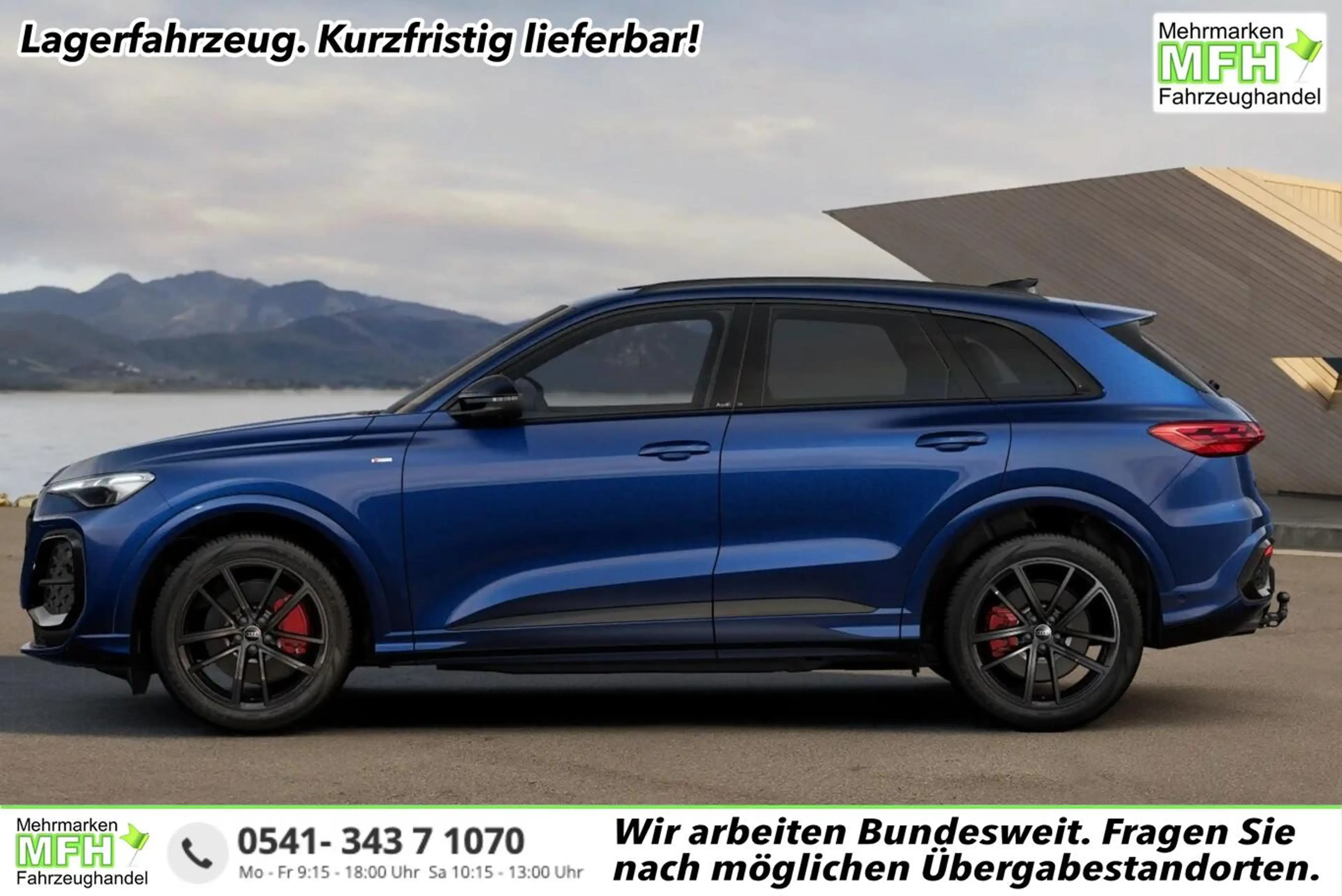 Audi Q5 S line 2xS Tech+ Leder Pano AHK 20Z BlackP Priv...