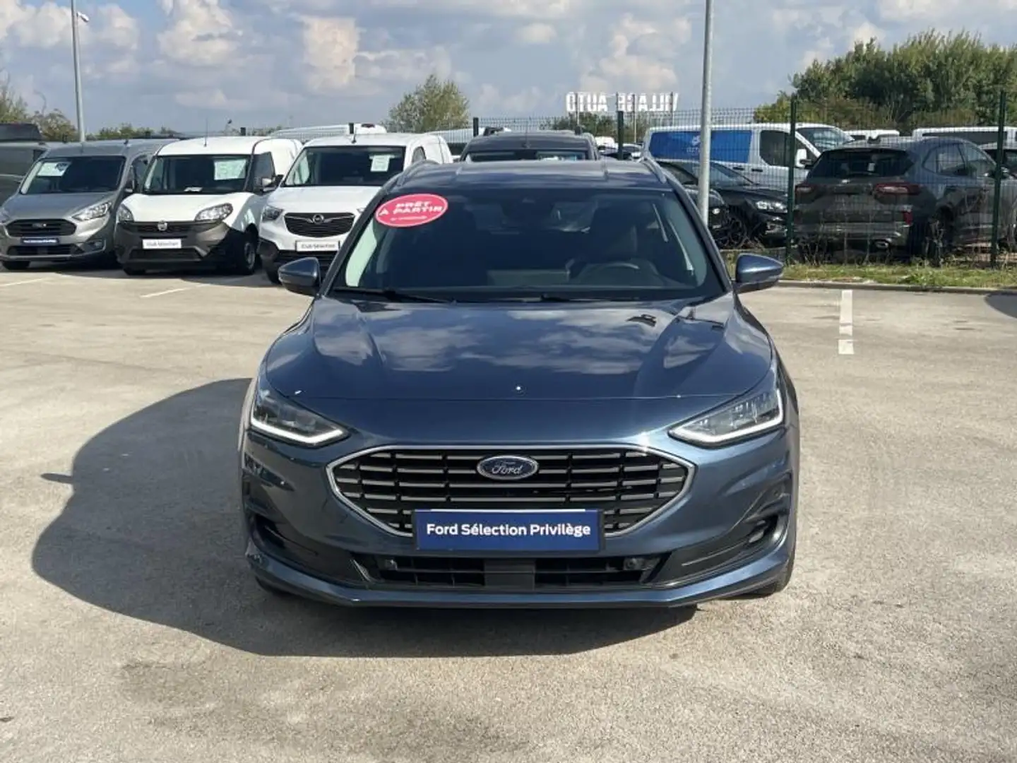 Ford Focus 1.0 EcoBoost mHEV 125ch Titanium X Business Bleu - 2