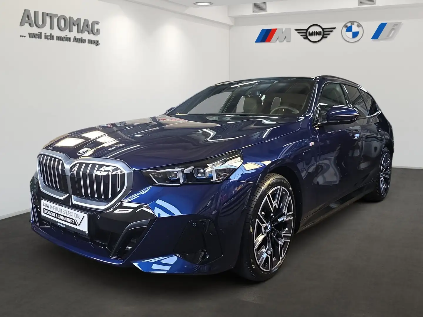 BMW 530 e xDrive Touring*M-Sport*AHK*Panorama*DriveAssistP Blau - 1