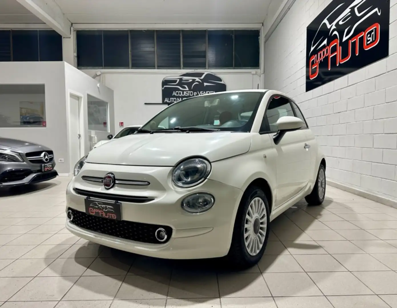 Fiat 500 1.2 EasyPower Pop *NEOPATENTATI*GPL*SENSORI POST* Bianco - 1