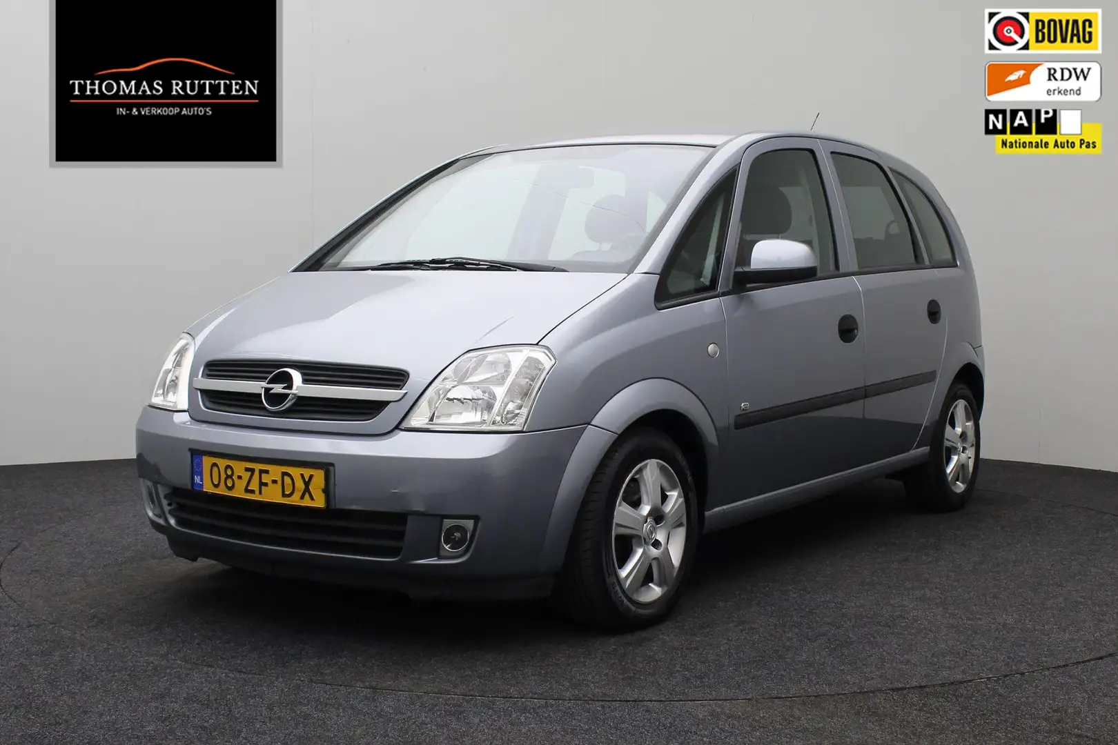 Opel Meriva 1.6-16V Cosmo 2004 Automaat | Nieuwe APK | Airco | Gris - 1