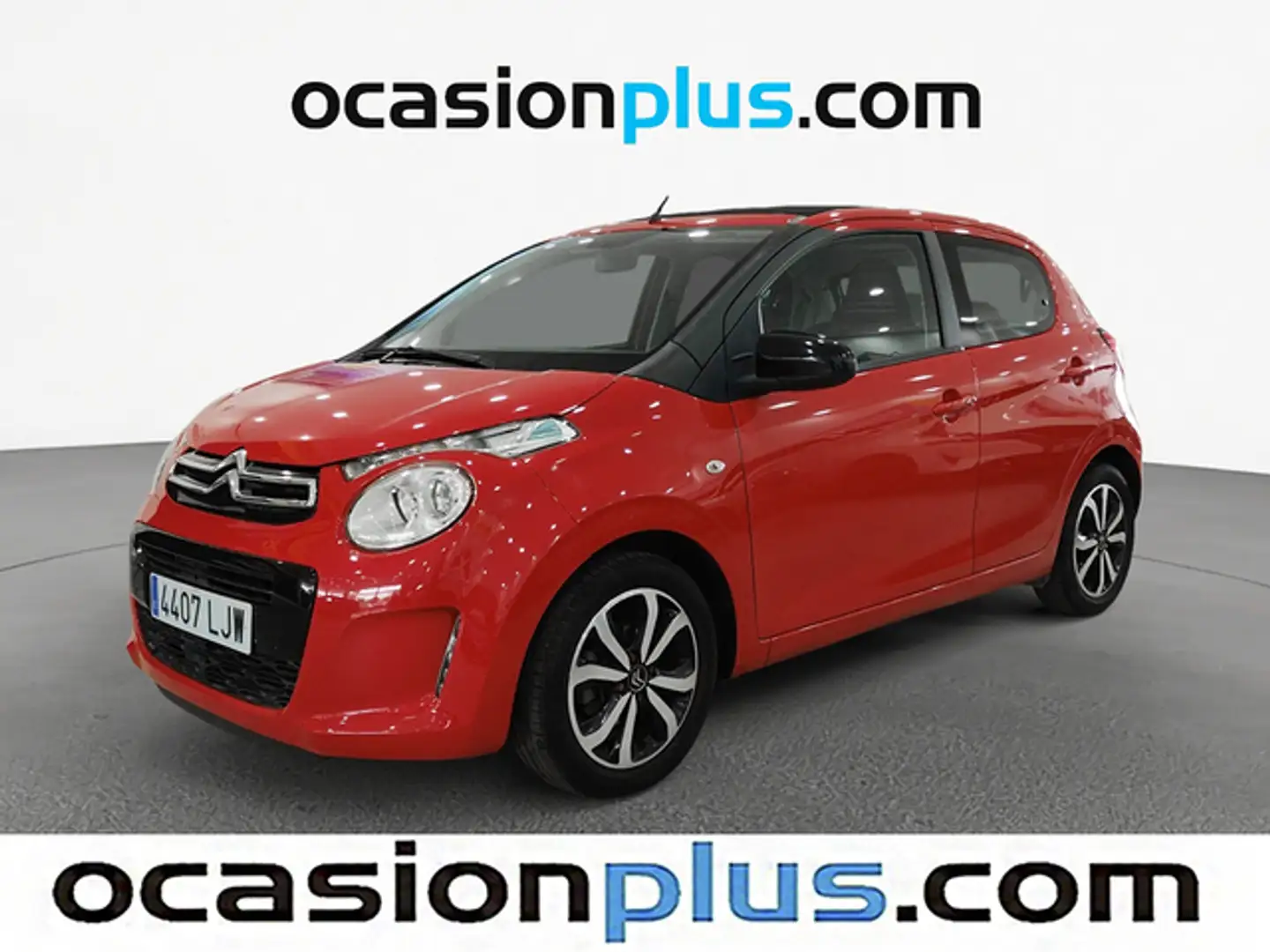 Citroen C1 1.0 VTi Airscape Shine 72 Rojo - 2
