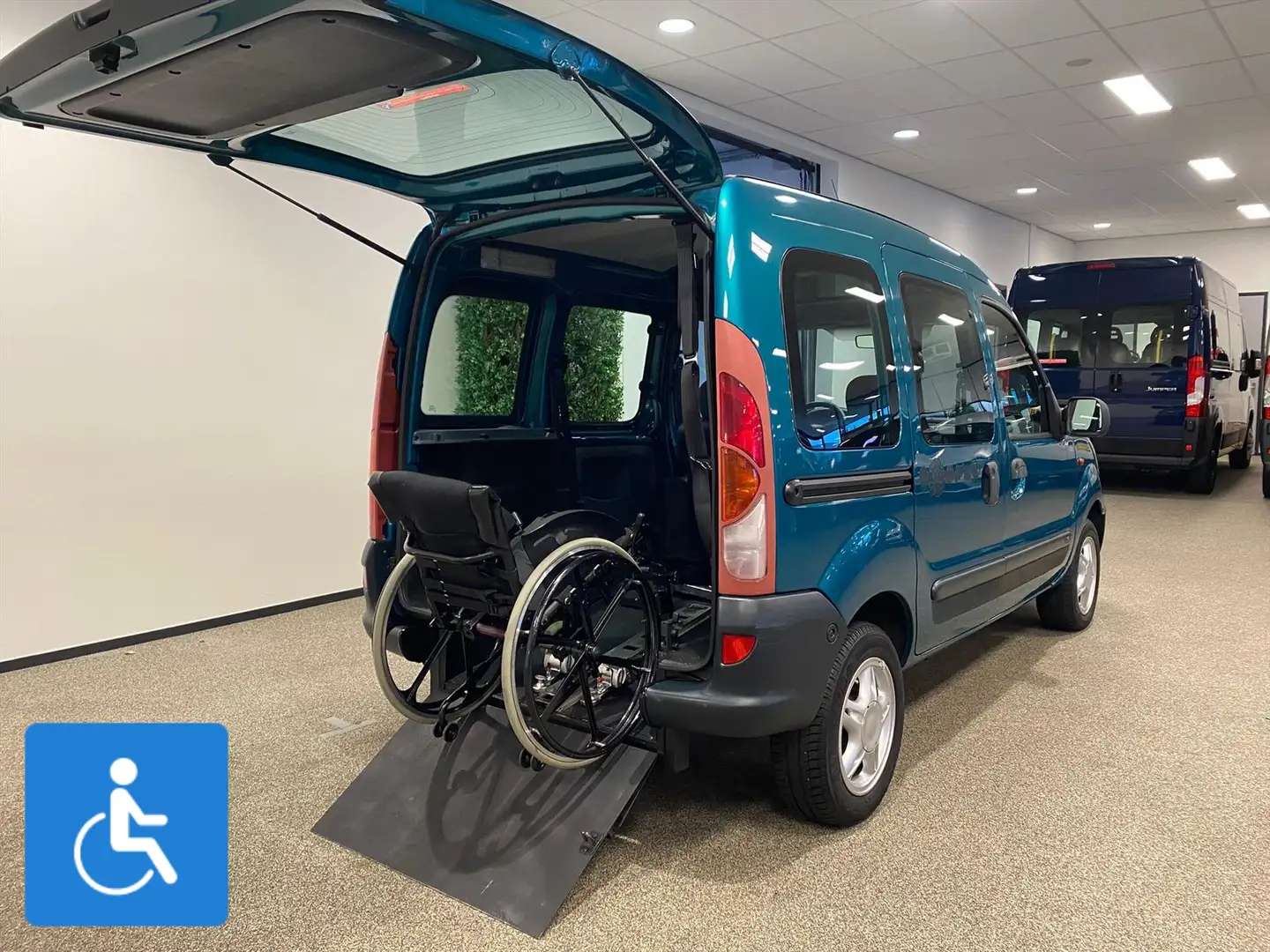 Renault Kangoo Rolstoelauto (airco) 3+1 Verde - 2