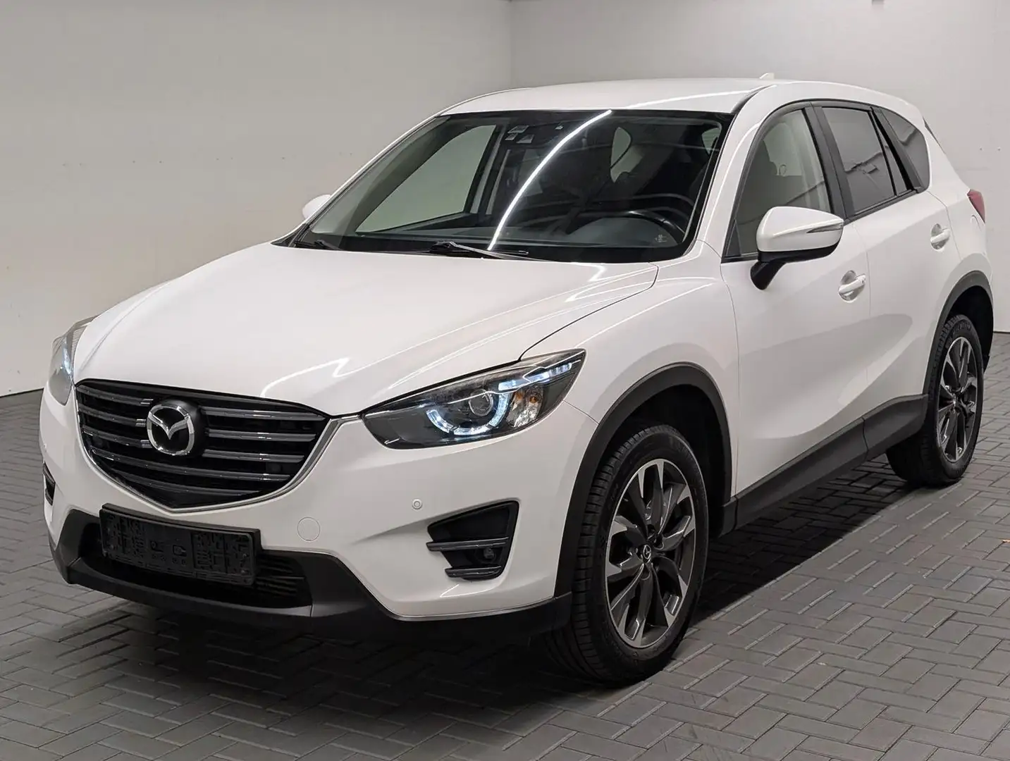 Mazda CX-5 AWD Sports-Line LED/Stdhzg/Navi/BOSE/AHK Blanc - 1