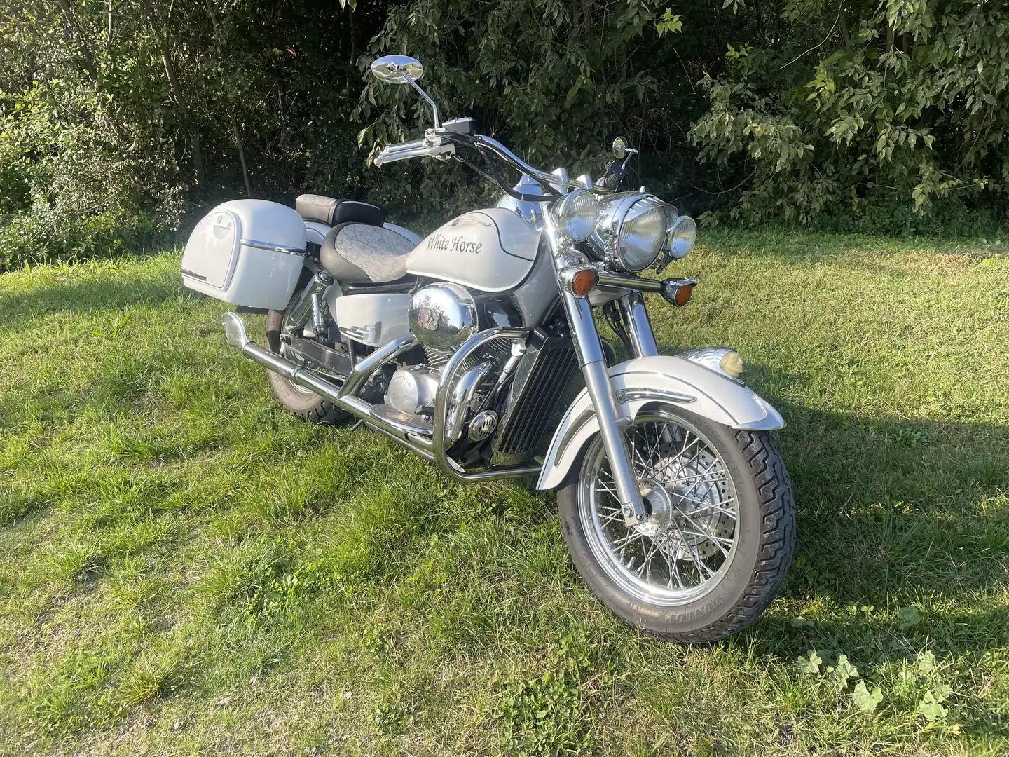 Honda VT 750 Custom Bianco - 2