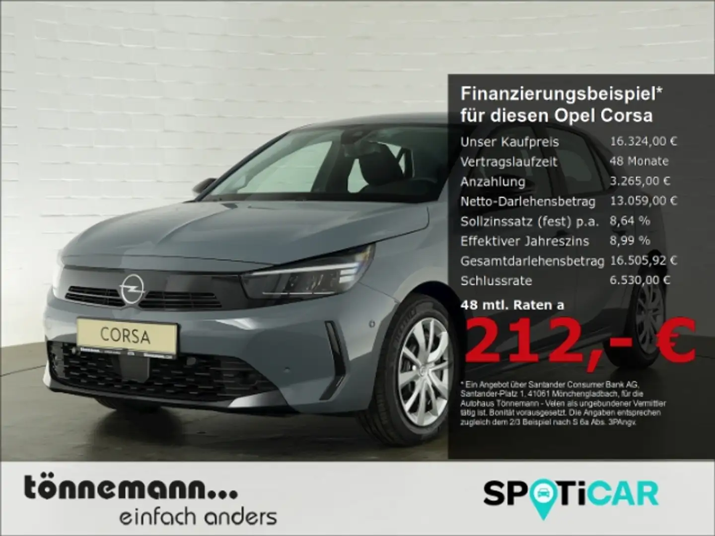 Opel Corsa F FACELIFT+LED+RÜCKFAHRKAMERA+SITZHEIZUNG+LENKRADH Grau - 1