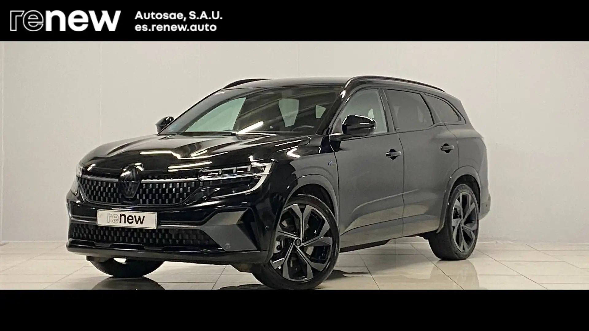 Renault Espace 1.2 E-Tech Híbrido Techno Esprit Alpine 146kW Negro - 1