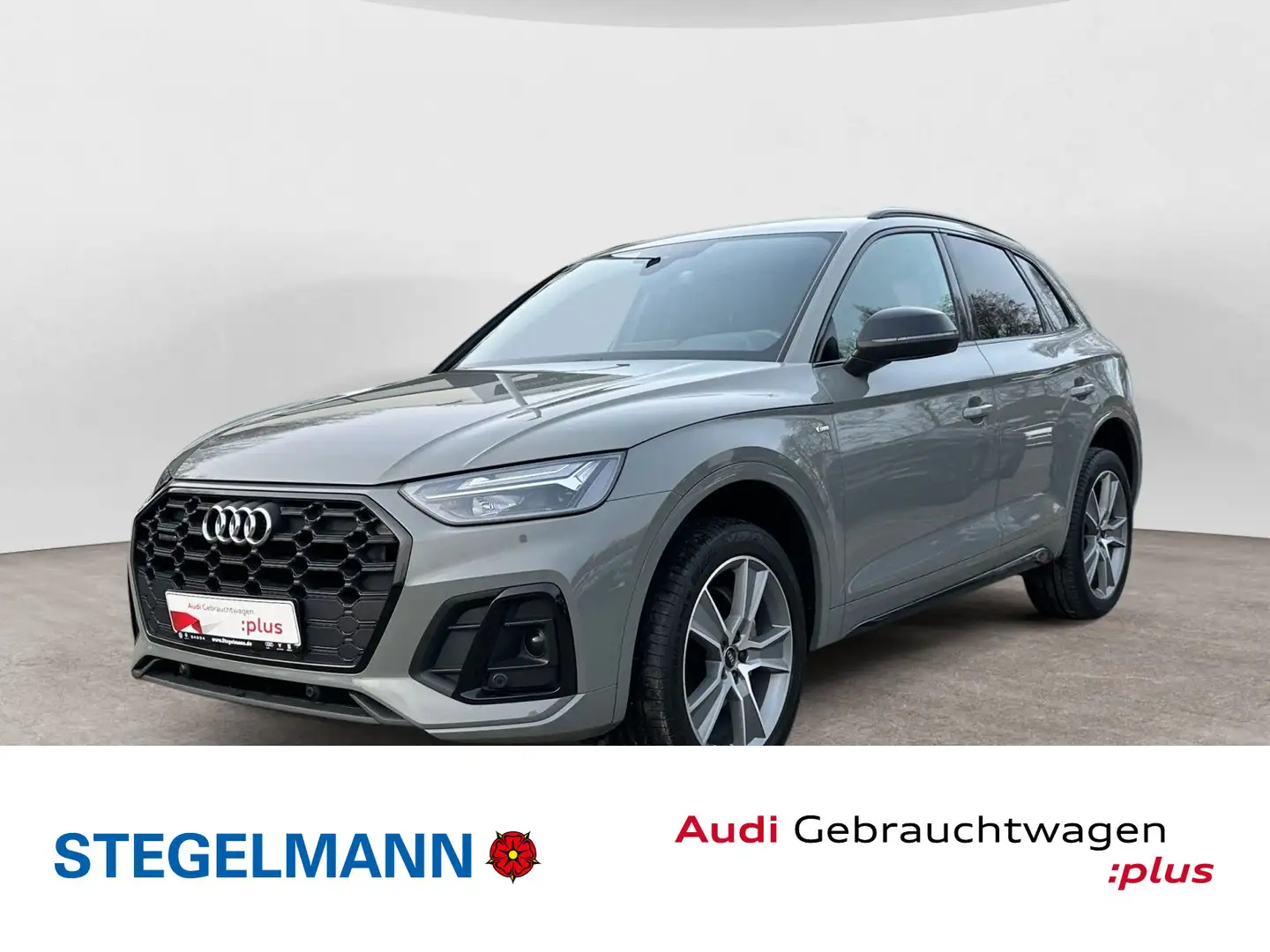 Audi Q5 40 TDI qu. S-tronic S-Line schwarzpaket*20Zol Grijs - 1
