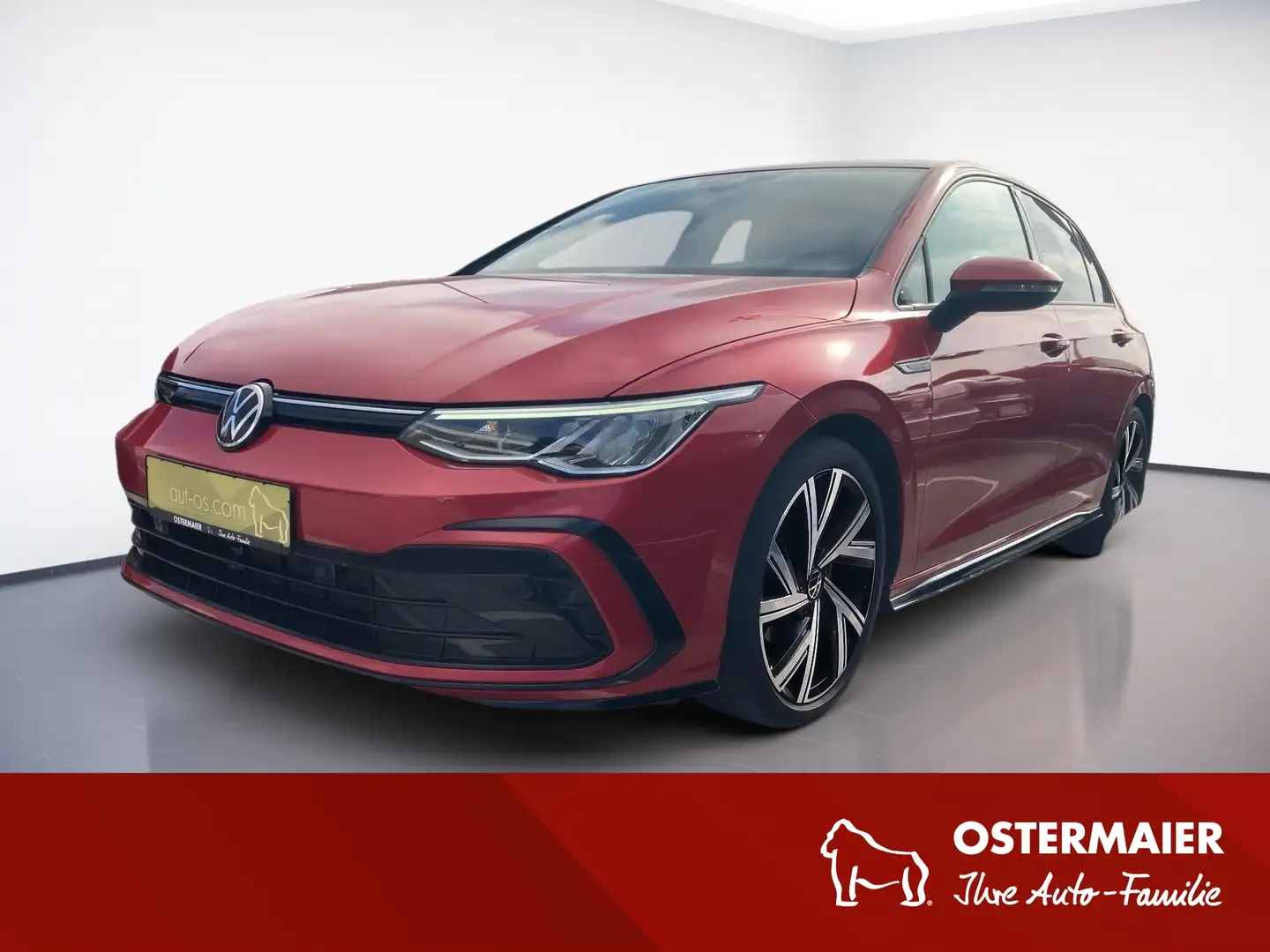 Volkswagen Golf VIII R-LINE 1.5TSI 150PS KAMERA.ACC.LED.DIGITAL.SH Rouge - 1