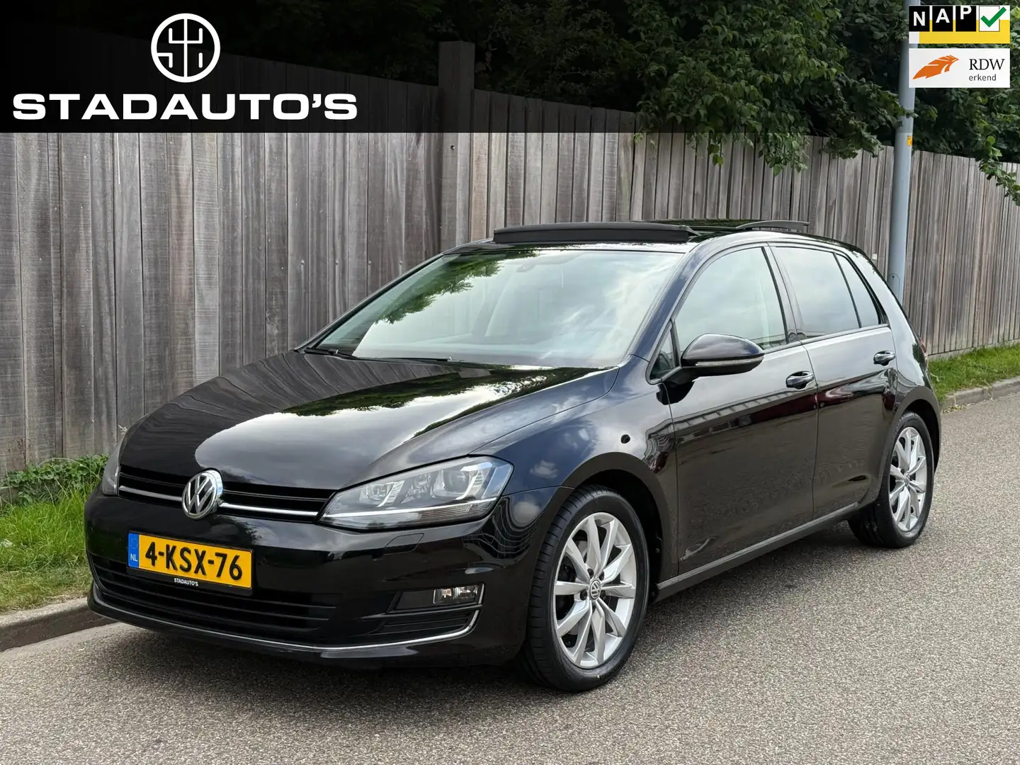 Volkswagen Golf 1.4 TSI DSG ACT Highline Pano|Xenon|NAP|APK! Noir - 1