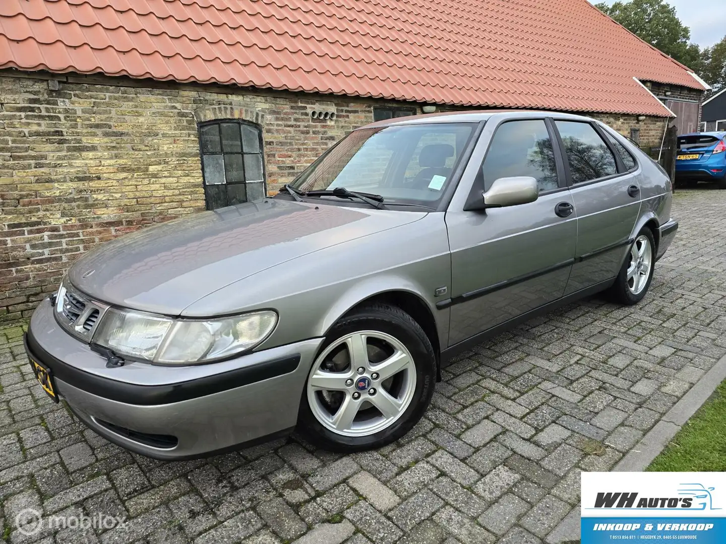 Saab 9-3 2.0t S LPG Automaat! Rijdt top Gris - 1