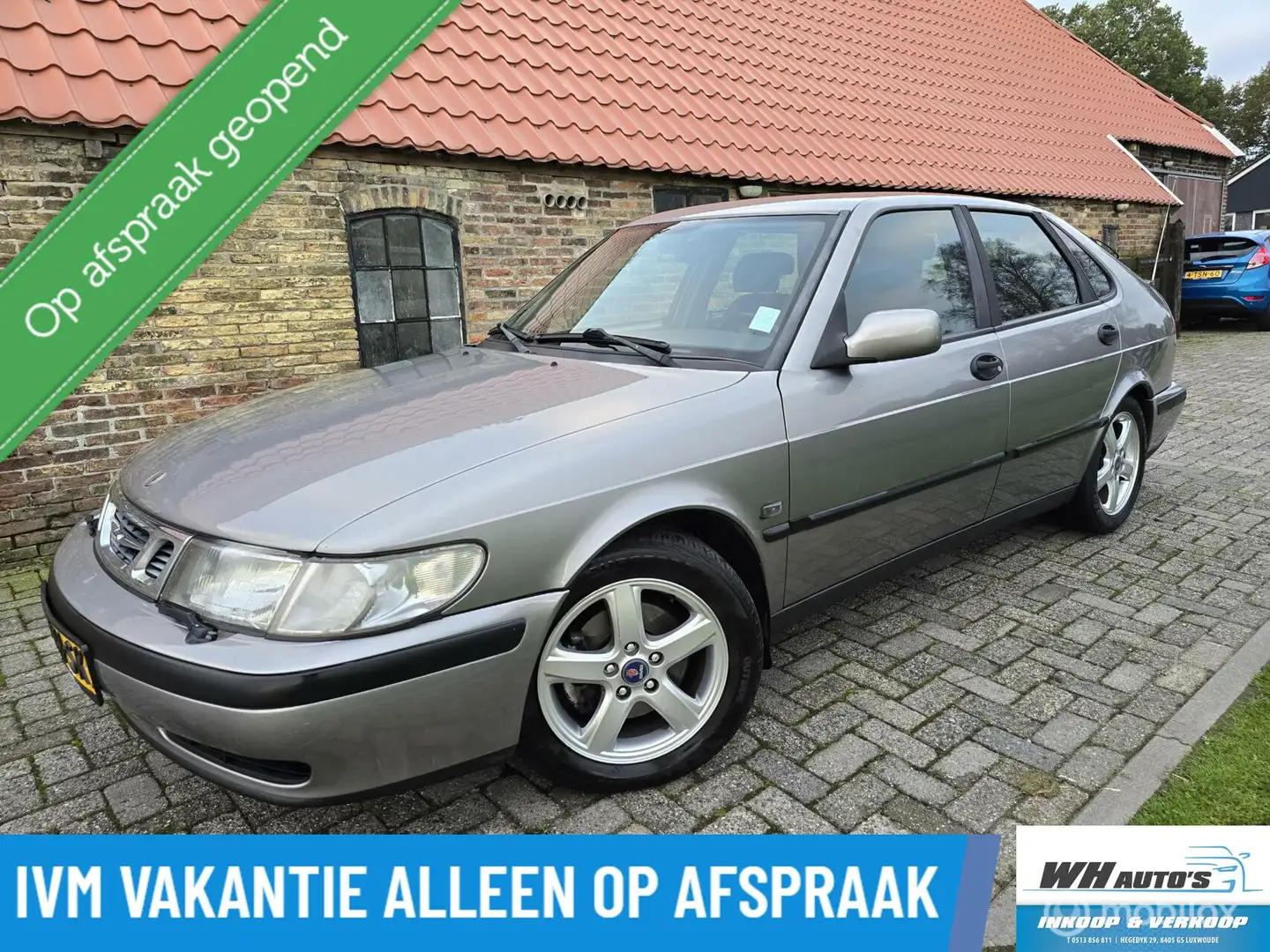 Saab 9-3 2.0t S LPG Automaat! Rijdt top Grey - 1