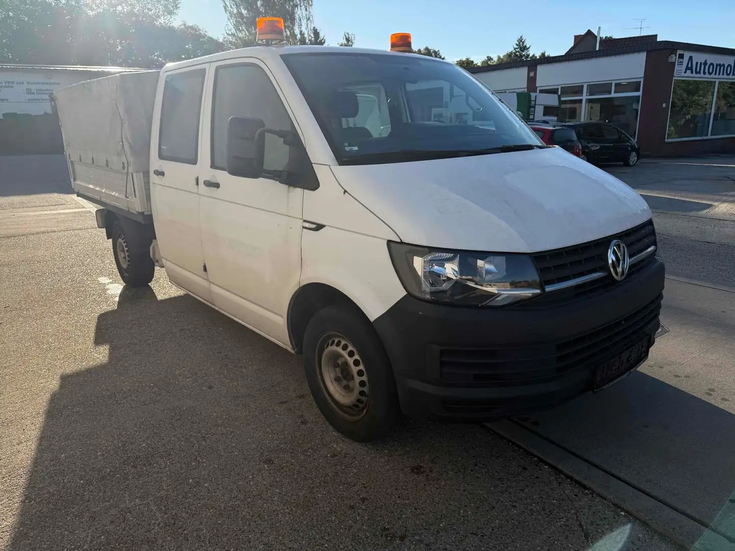 Volkswagen T6 Transporter T6 Doka, Klima Pritsche Weiß - 2