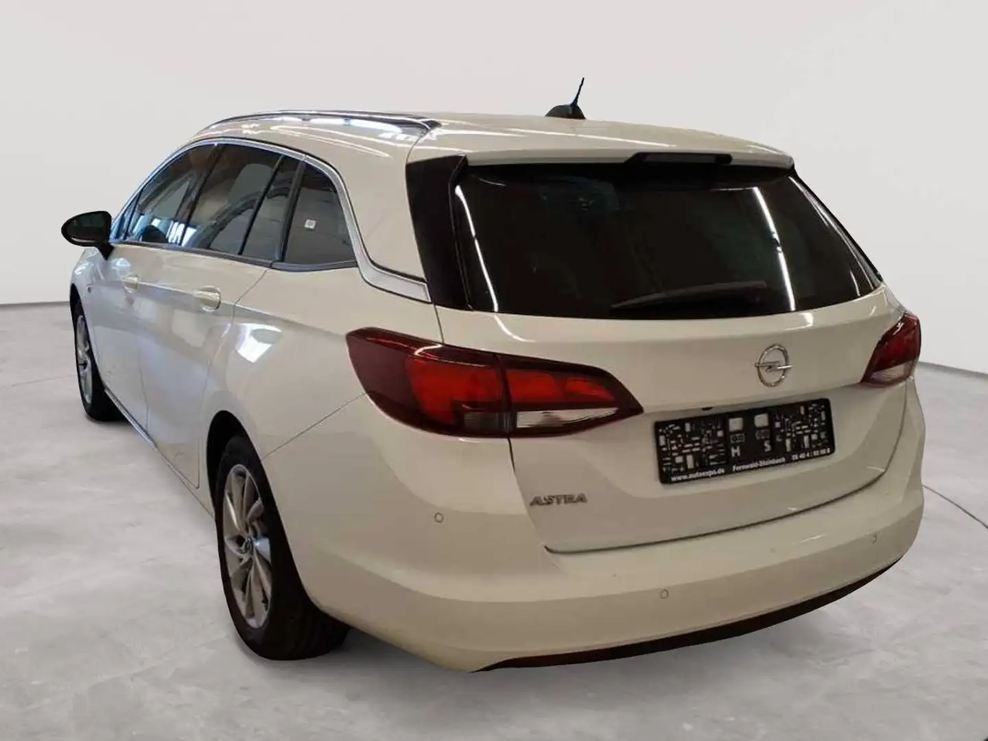 Opel Astra Astra 1.5 D ST Aut. Elegance SHZ PDC Weiß - 2