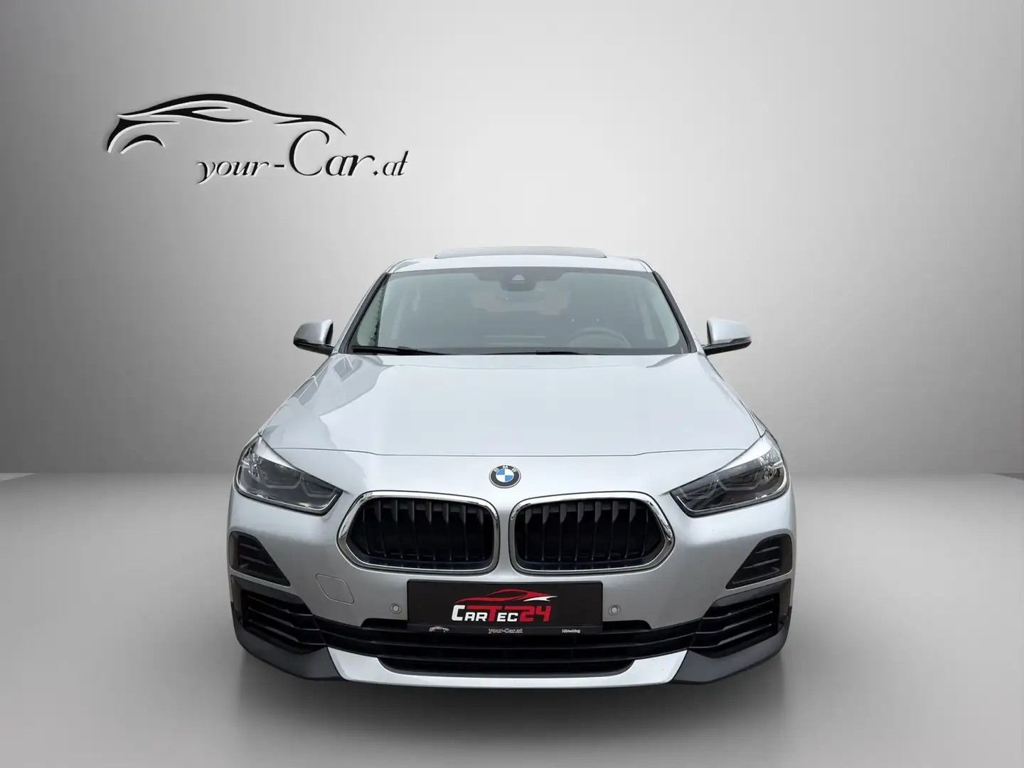 BMW X2 sDrive16d *PANO, AHK, AMBI, H/K, HUD, KLSGO, LED* Silber - 2