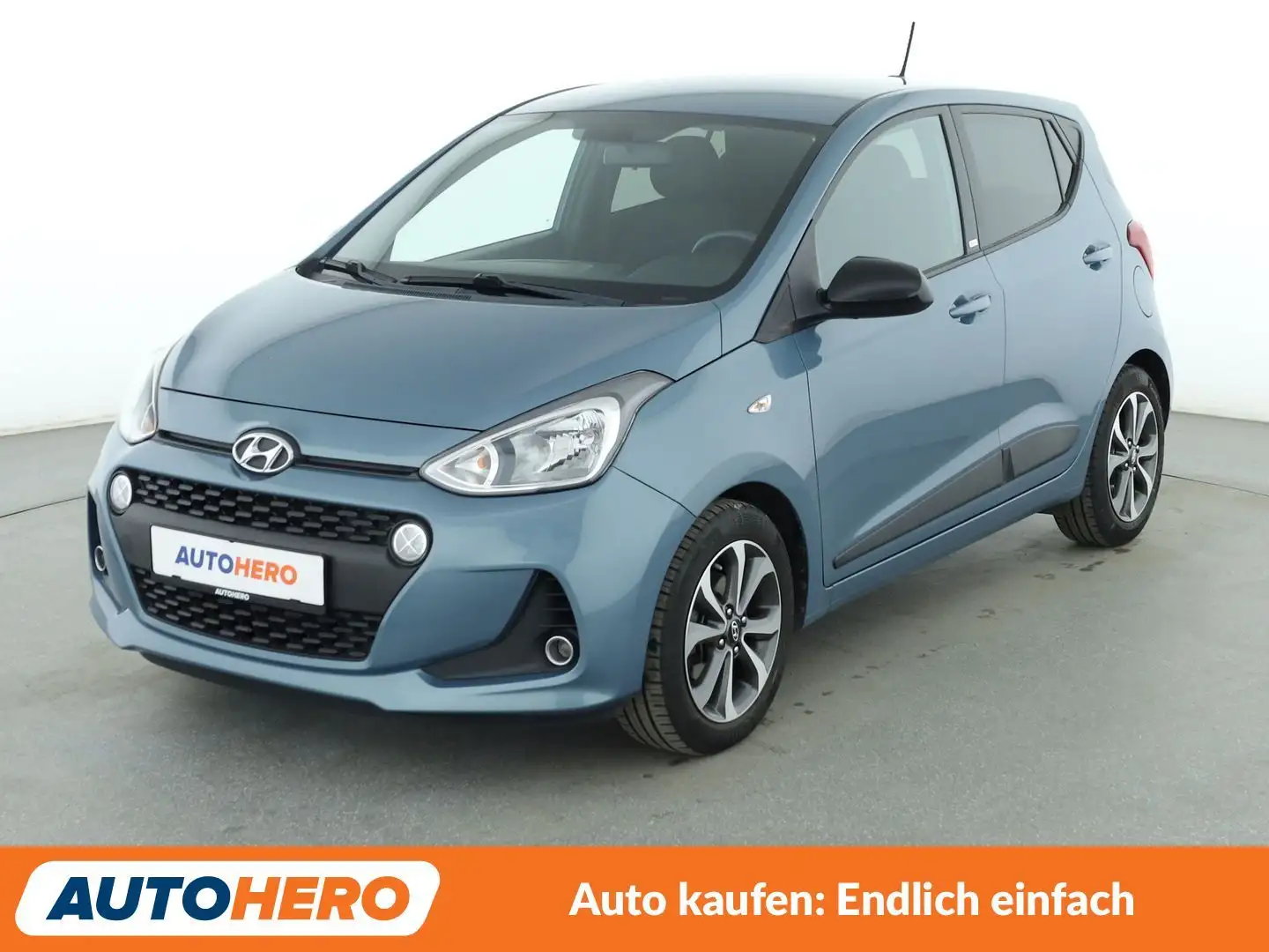 Hyundai i10 1.0 Passion +*PDC*SHZ*TEMPO*NAVI*KLIMA*GARANTIE* Bleu - 1