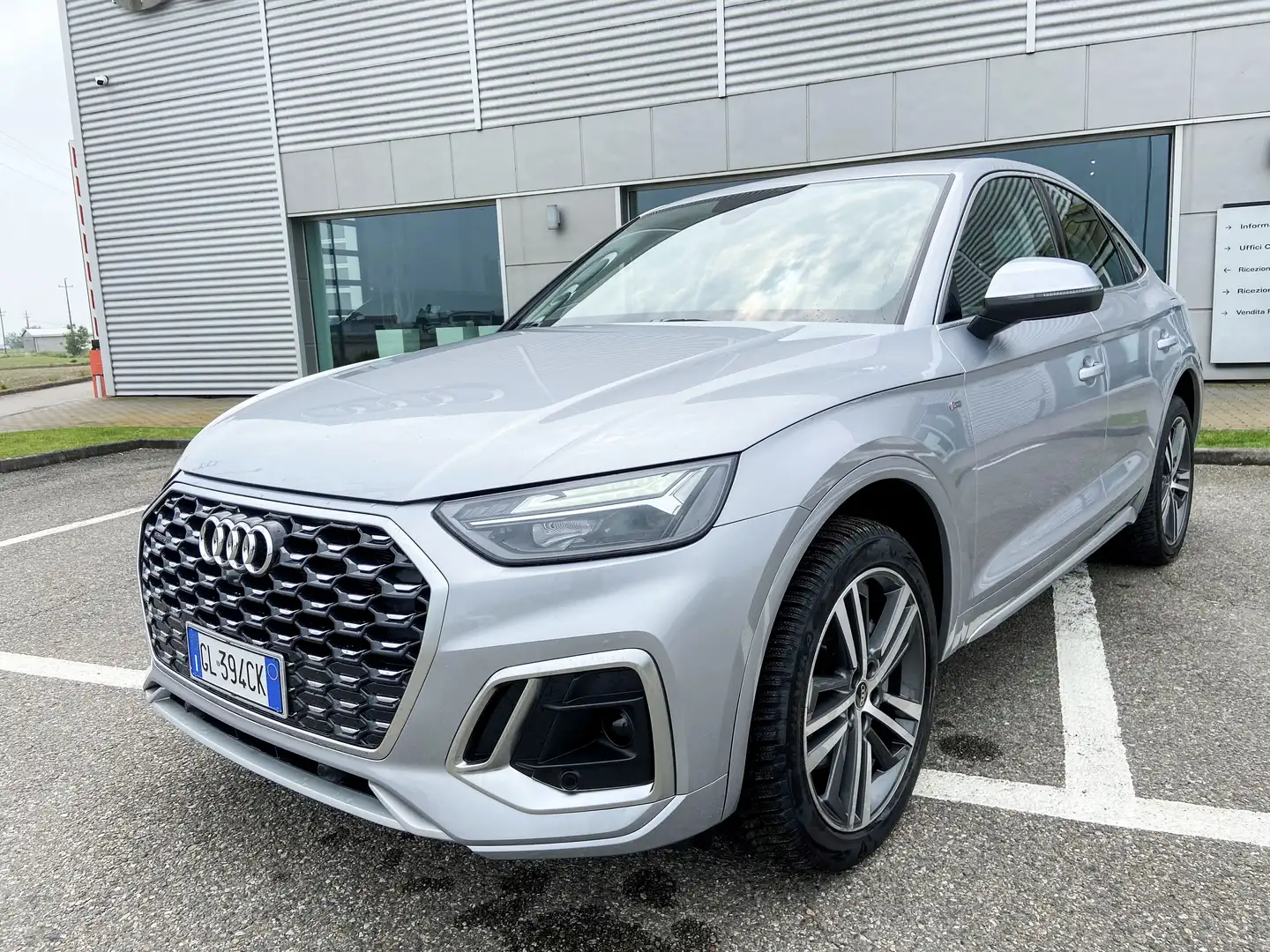 Audi Q5 Q5 Sportback 50 2.0 tfsi e S line quattro s-tronic Argento - 1