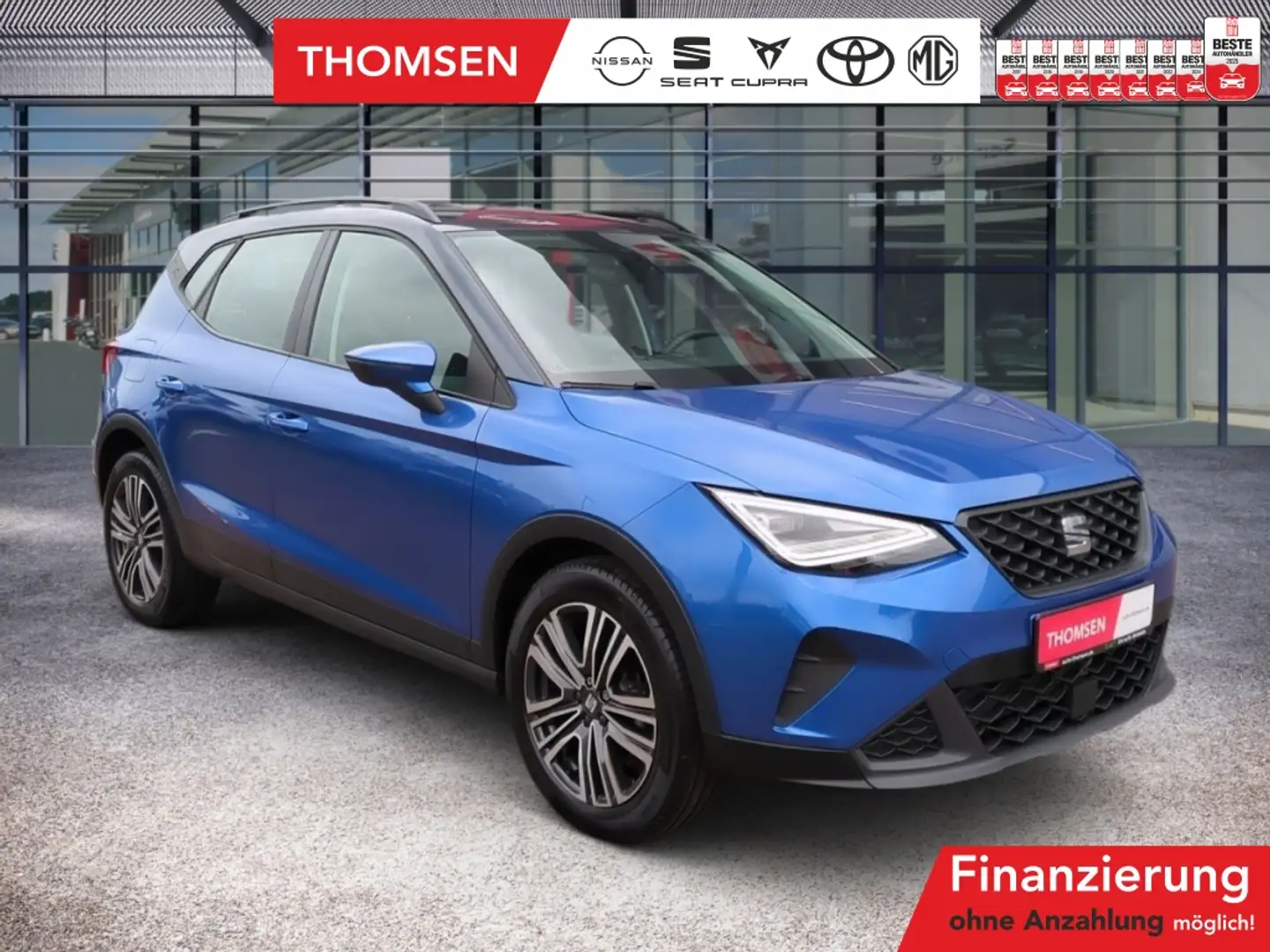 SEAT Arona Style Edition 1.0 TS Winterp. LED Android Синій - 1