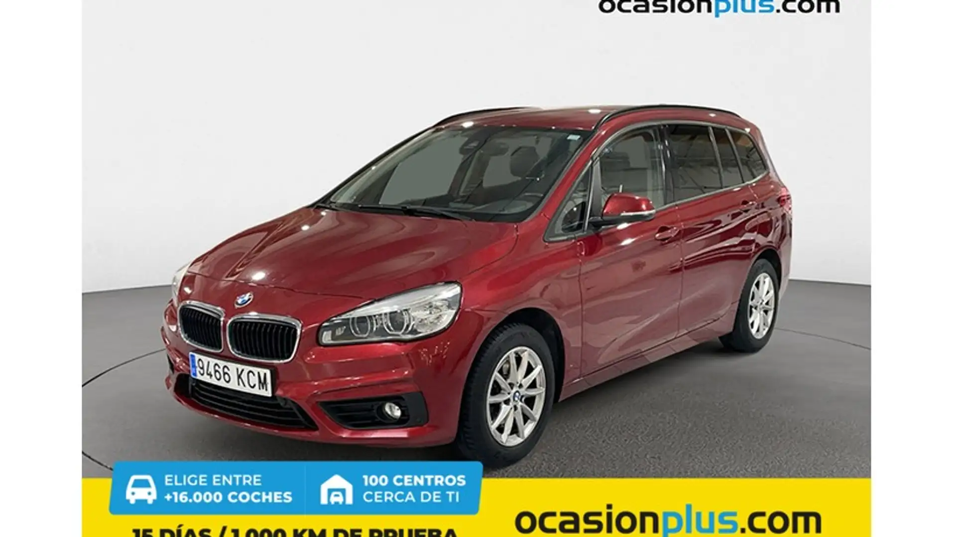 BMW 216 216d Gran Tourer Czerwony - 1