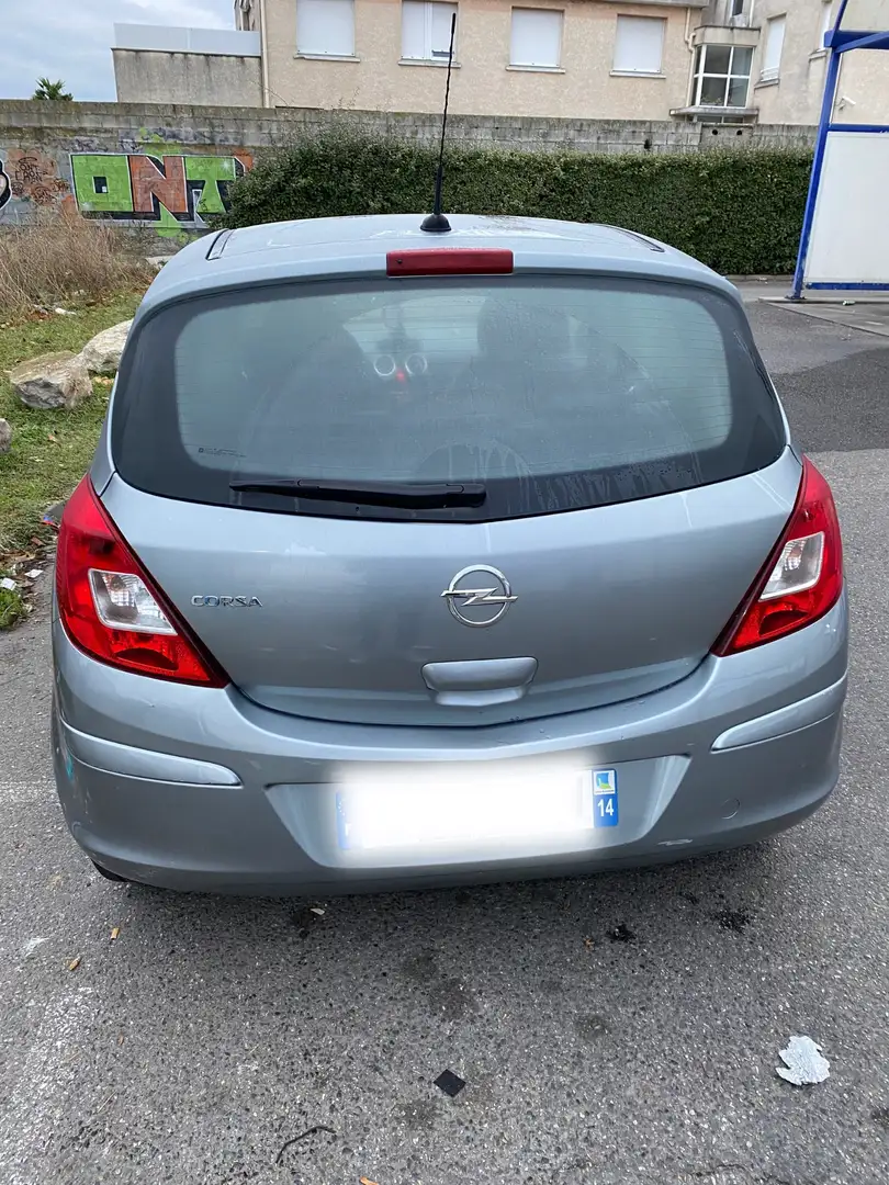 Opel Corsa 1.2 - 85 ch Twinport Graphite Gris - 2