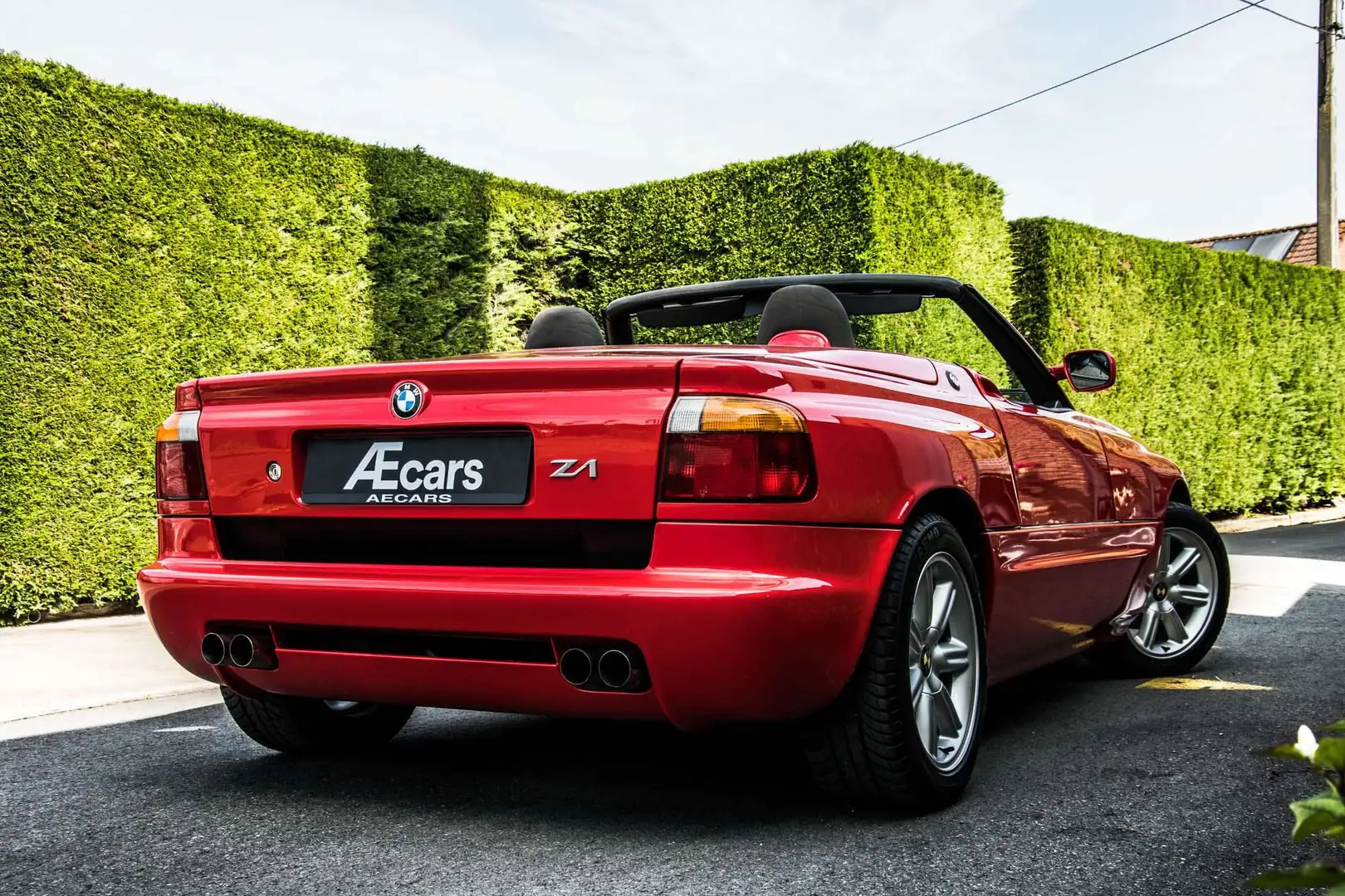 BMW Z1 *** ROADSTER / FULL HISTORY / COLLECTORS ITEM *** Rouge - 2
