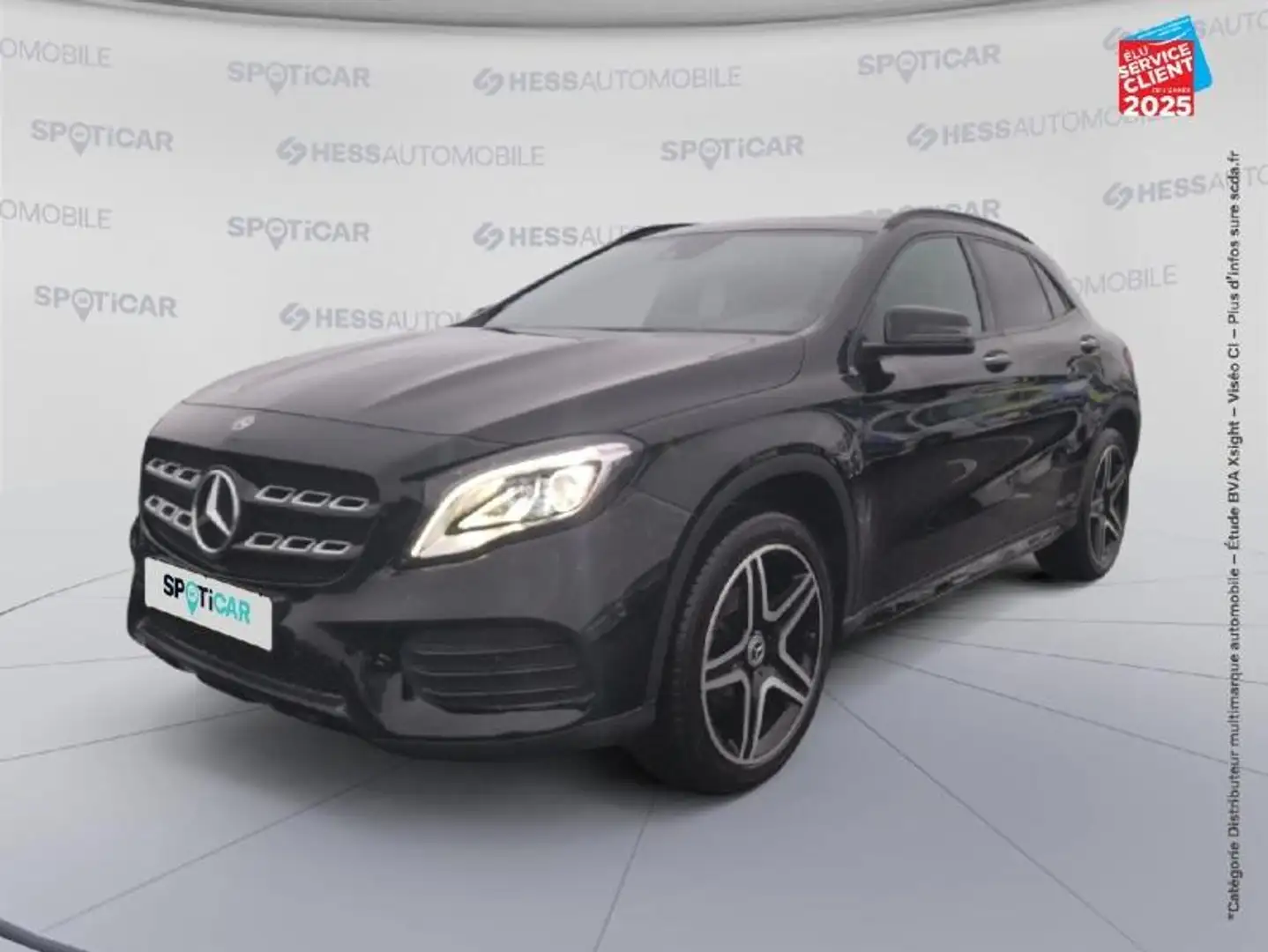Mercedes-Benz GLA 180 180 122ch Fascination 7G-DCT Euro6d-T Noir - 1