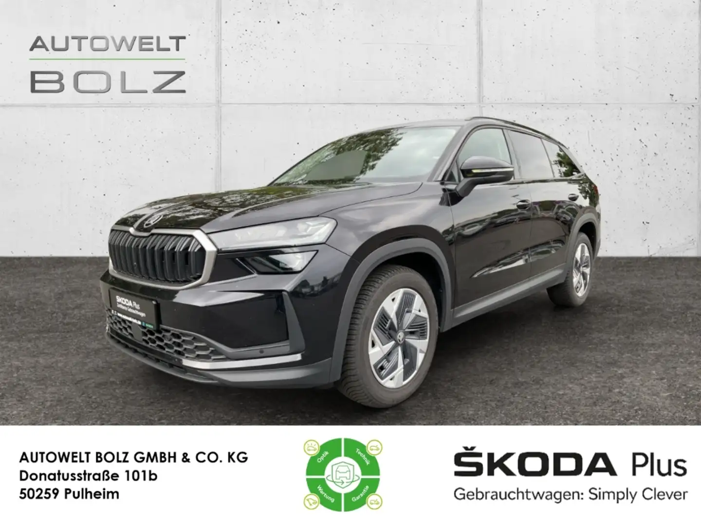Skoda Kodiaq 2.0 TDI 4x4 Selection HUD AHK Matrix Kamera Navi D Noir - 1