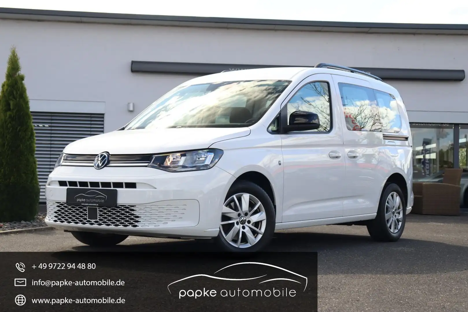 Volkswagen Caddy 2.0 TDI Life  +Cool & Sound+Fahrassistenz+ Blanc - 1