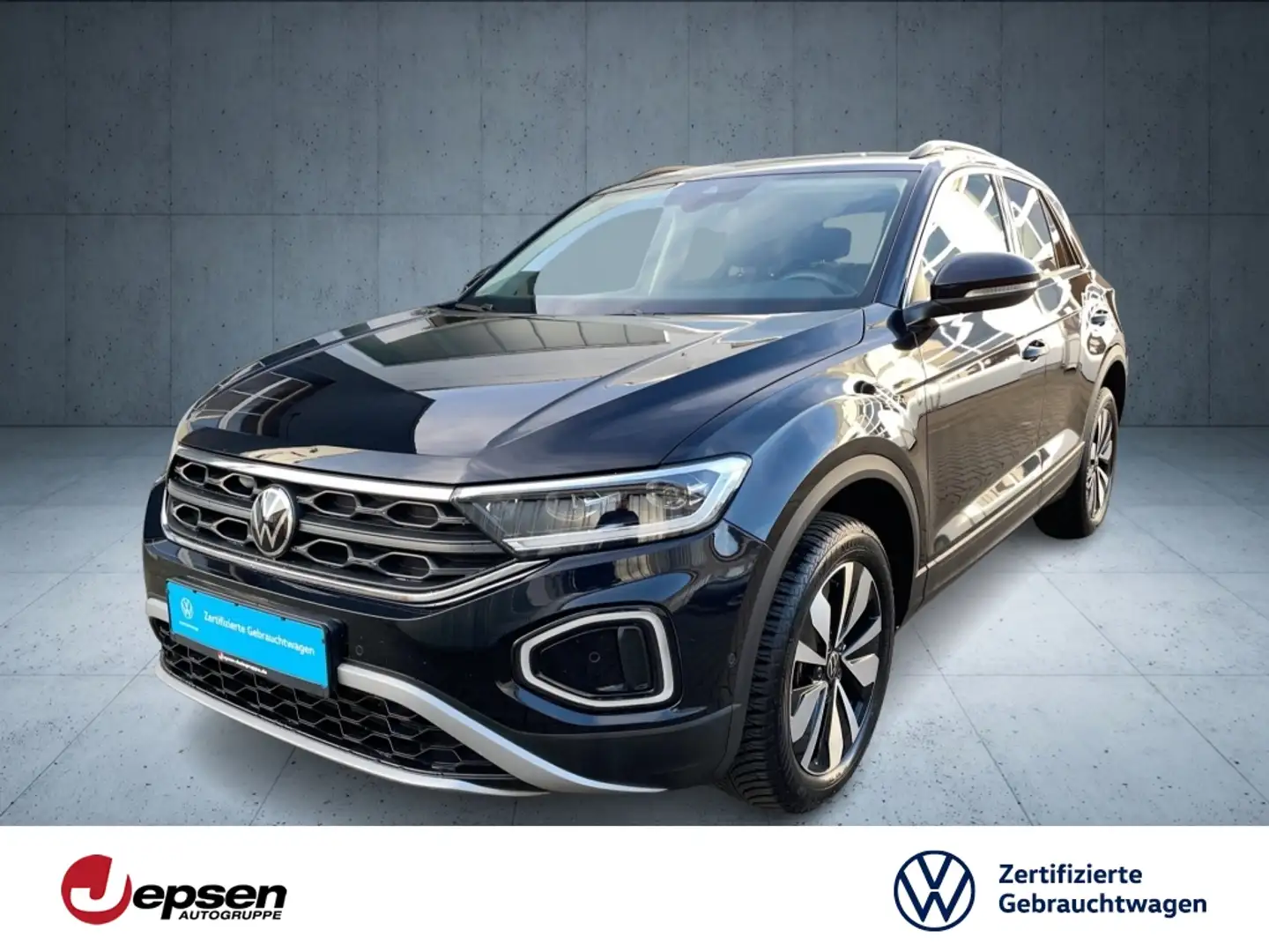 Volkswagen T-Roc Goal 2.0 TDI DSG AHK+Kamera+Navi+LED+FLA Schwarz - 1