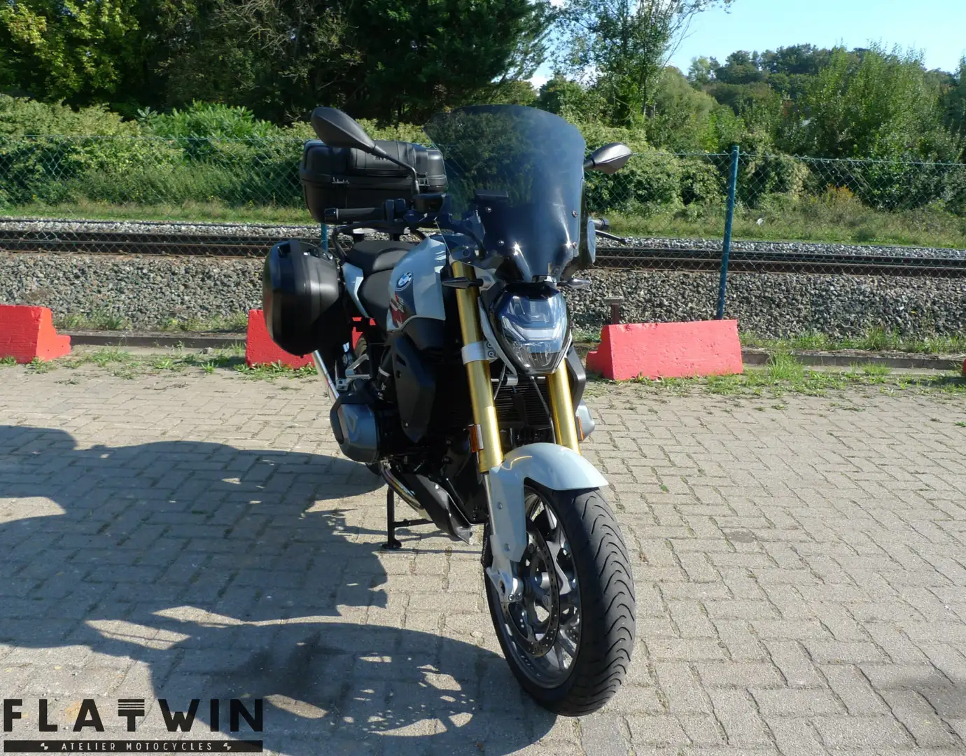 BMW R 1250 R Full Options - Garantie 5 ans - #flatwinmotos Gris - 2