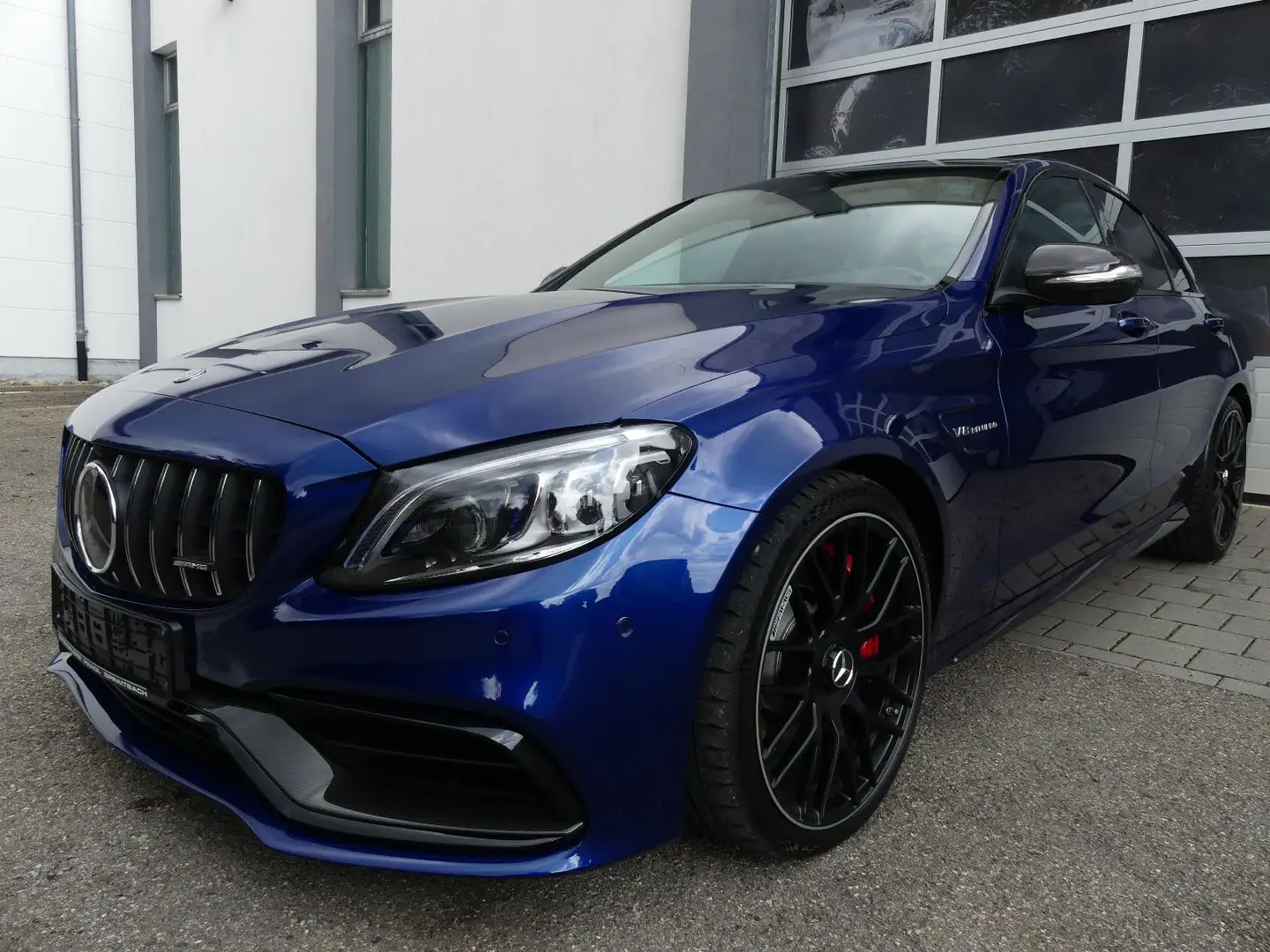 Mercedes-Benz C 63 AMG C 63 S AMG Lim. Perf.AGA/Pano/Carbon/HuD/360° Bleu - 1