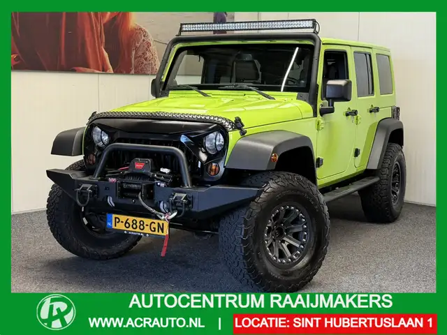 Jeep Wrangler UNLIMITED 3.6 SAHARA AUTOMAAT LEDER STOELVERWARMIN