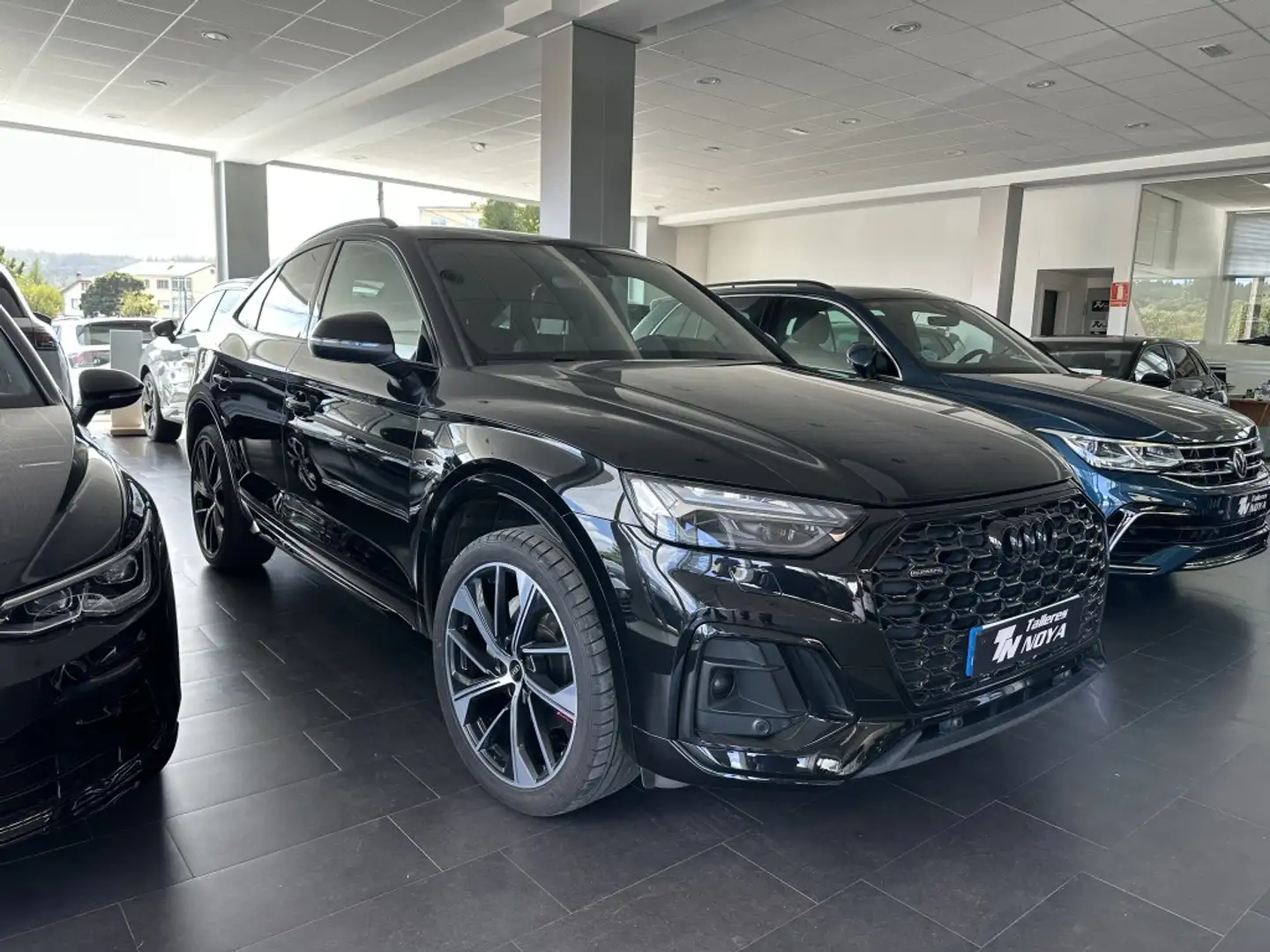 Audi Q5 Sportback 40 TDI quattro-ultra Black line S tronic Noir - 1