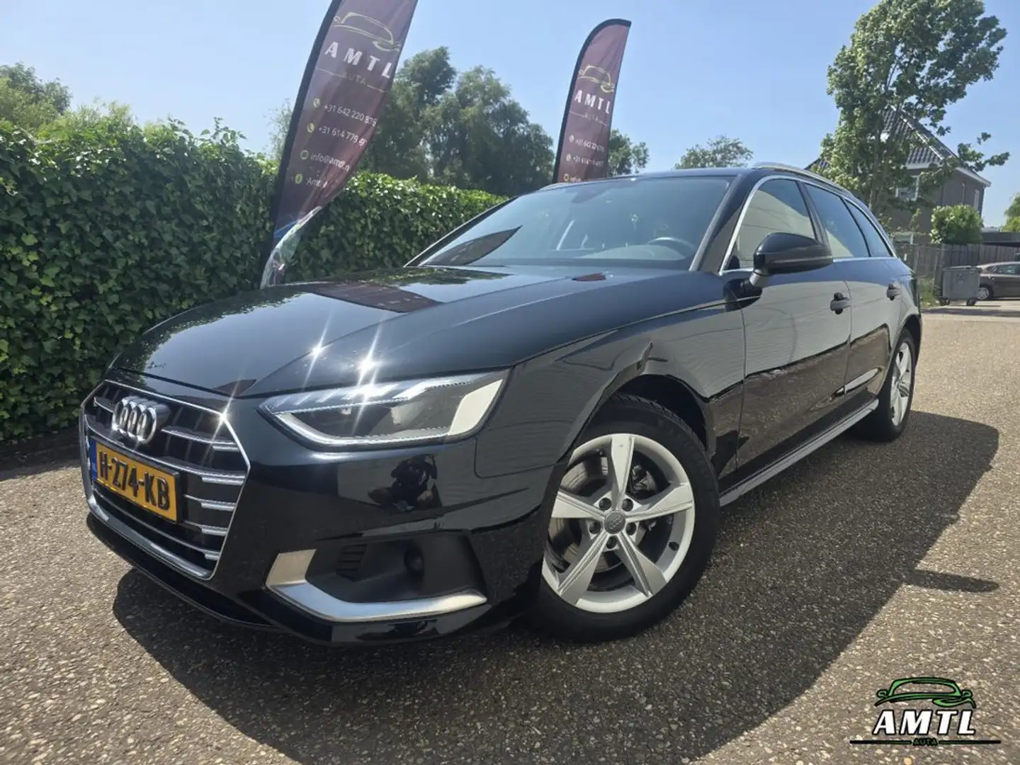 Audi A4 Avant - 35 TFSI Launch edition Business Zwart - 1