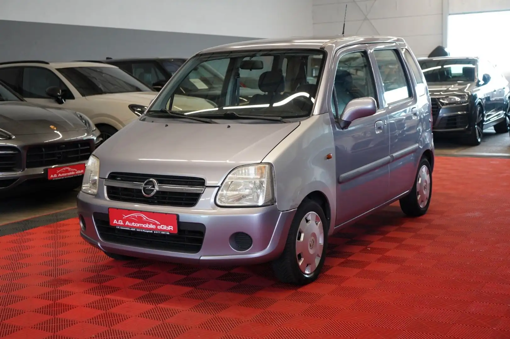 Opel Agila 1.2 Klima*Zentralverr.*Servo*8Fach* Grau - 1