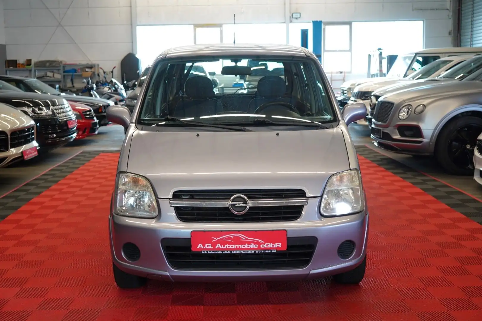 Opel Agila 1.2 Klima*Zentralverr.*Servo*8Fach* Grau - 2