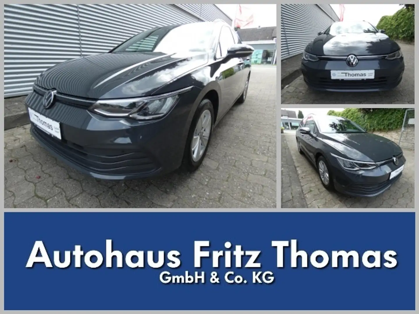 Volkswagen Golf VIII Variant 2.0 TDI Life LED AHK SHZ Klima PDC LM Grau - 1