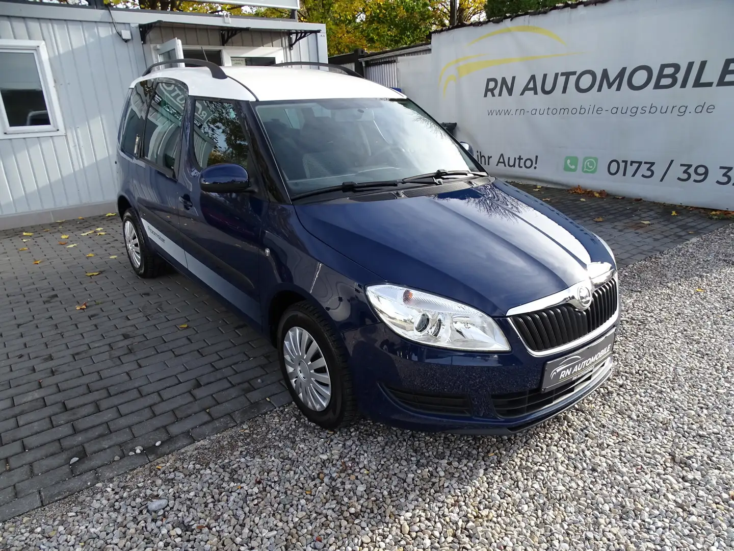 Skoda Roomster Ambition Plus Edition 1-HAND / SCHECKHEFT / 8-FACH Bleu - 1