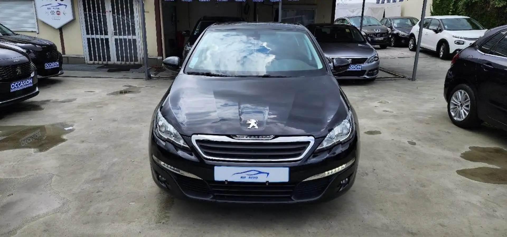 Peugeot 308 1.6 BlueHDi 120ch BUSINESS Noir - 1