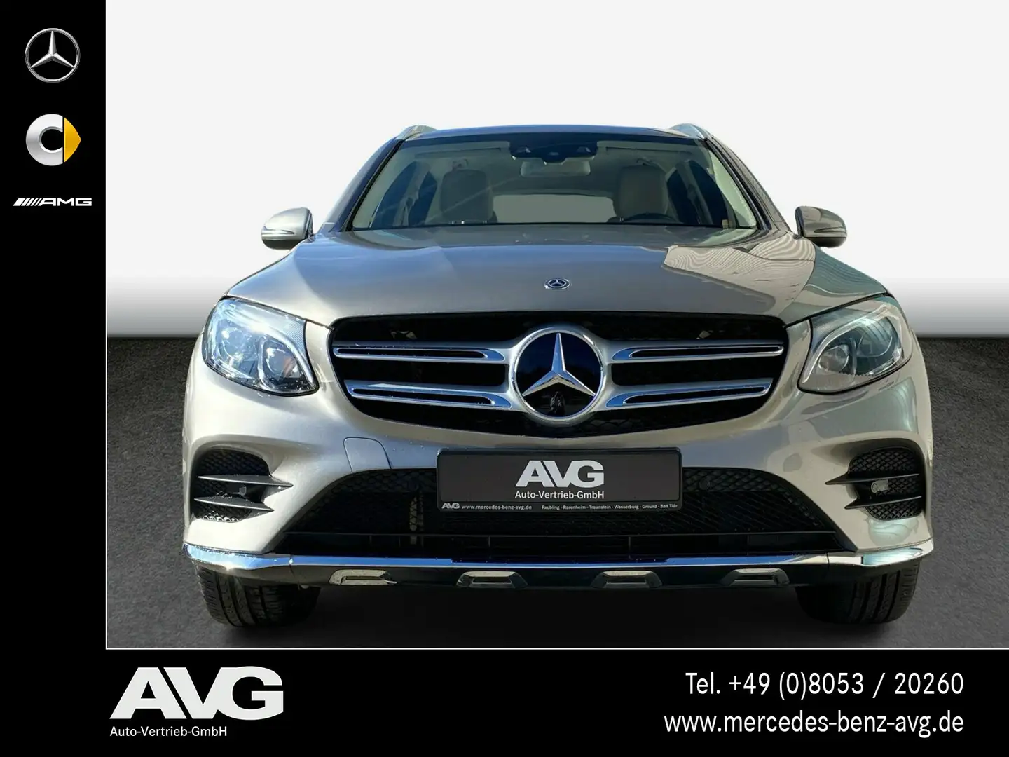 Mercedes-Benz GLC 250 GLC 250 d 4M AMG/COMAND/DISTRONIC/SPP/EPH/LED Argent - 2