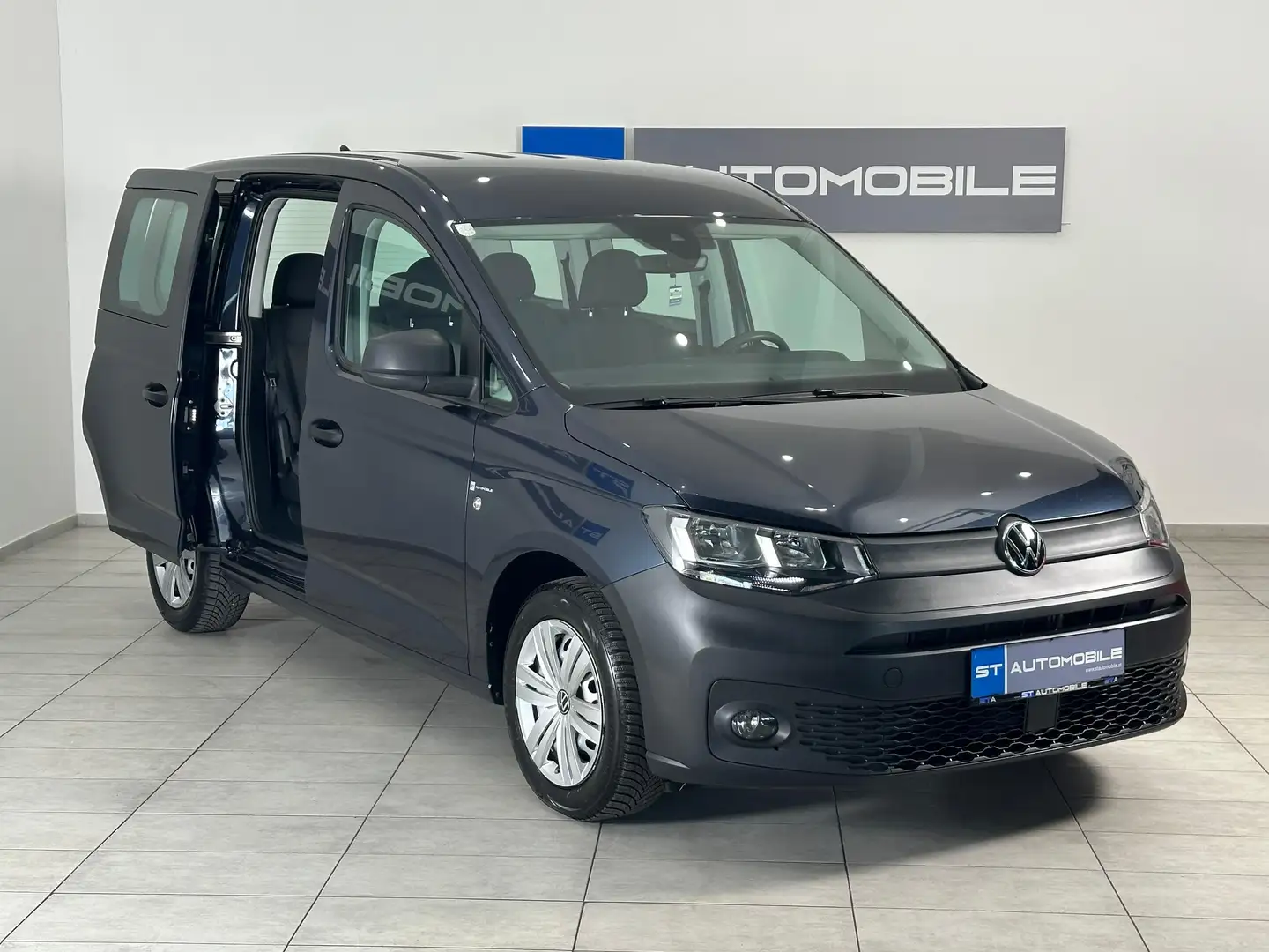 Volkswagen Caddy Kombi // 1.BESITZ // AHK // NEUES MODELL // Grau - 1