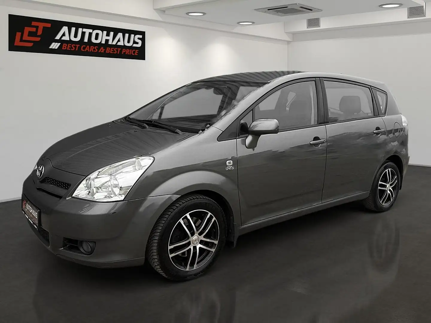 Toyota Corolla Verso 2,0 D-4D Linea Sol Ds. | VOLL FAHRBEREIT | Grau - 1