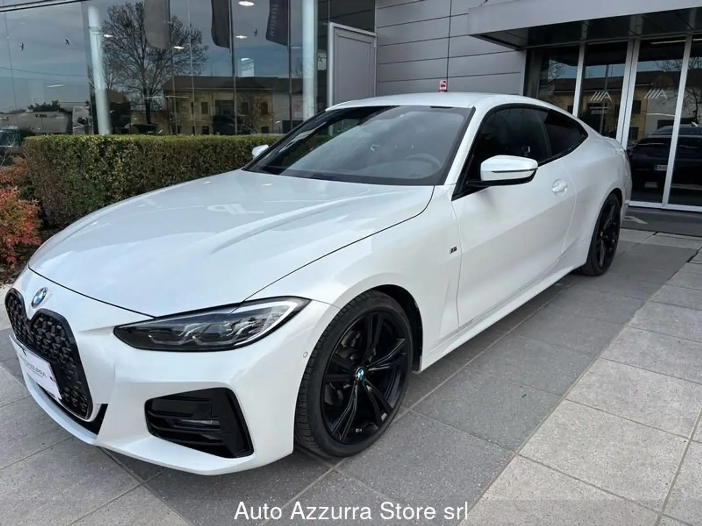 BMW 420 420d 48V Coupé Msport *PROMO FINANZIARIA* Blanc - 1