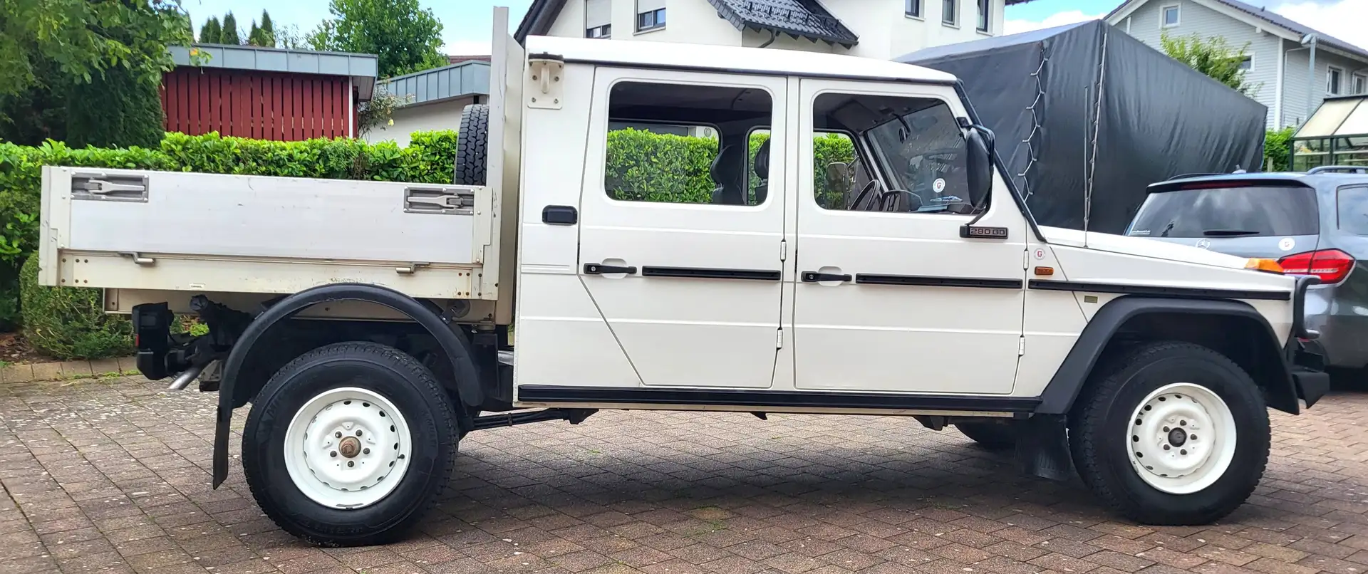 Mercedes-Benz G 290 290GD DOKA! orig. 41900 km!! 1 von 14 Stück! Weiß - 2