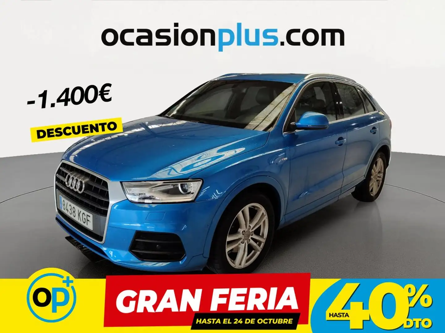 Audi Q3 2.0TDI Sport edition S tronic 110kW Azul - 1