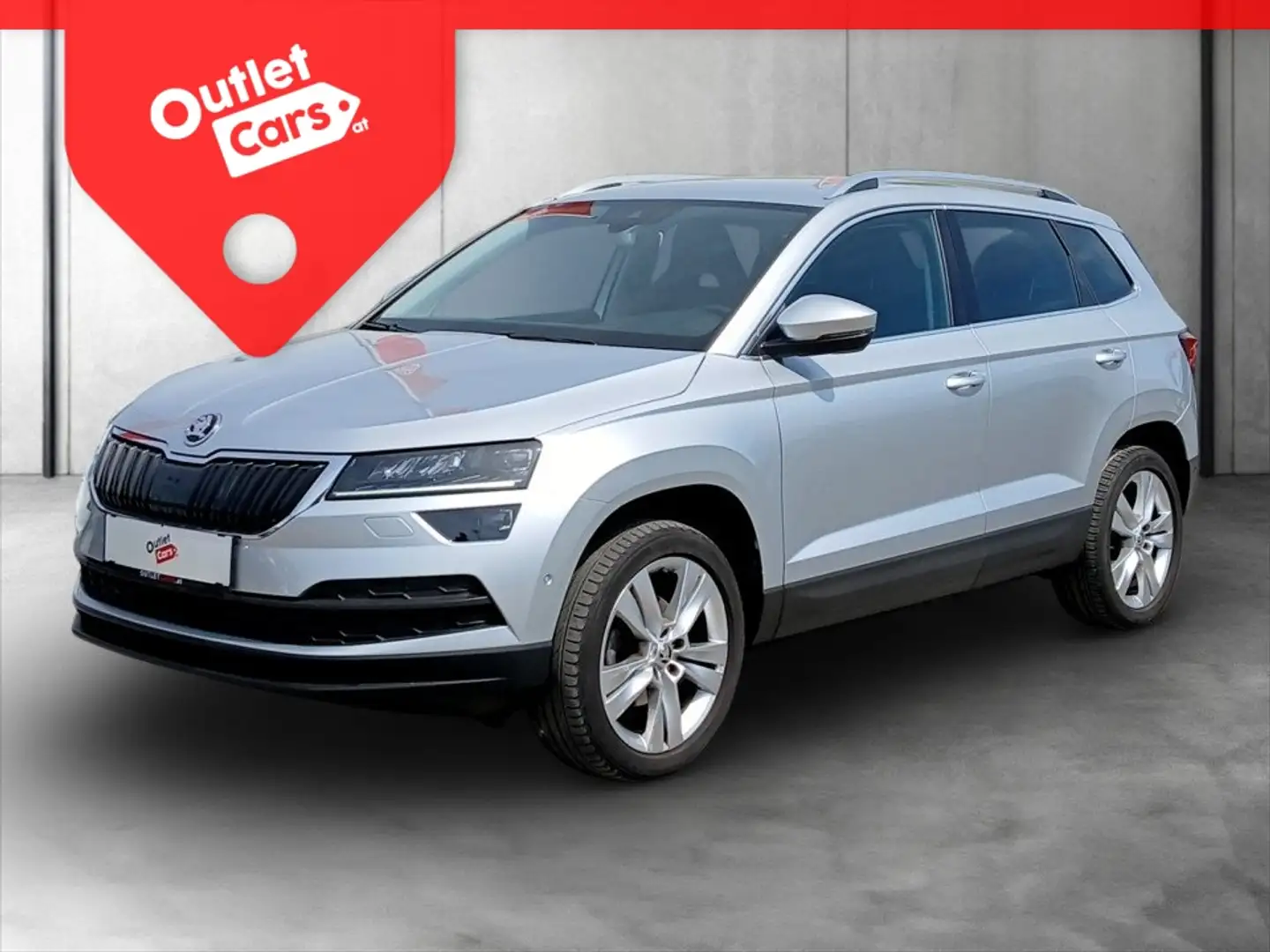 Skoda Karoq 1.6 TDI Style ASSIST+CARPLAY+LED+NAVI+RFK Silber - 1