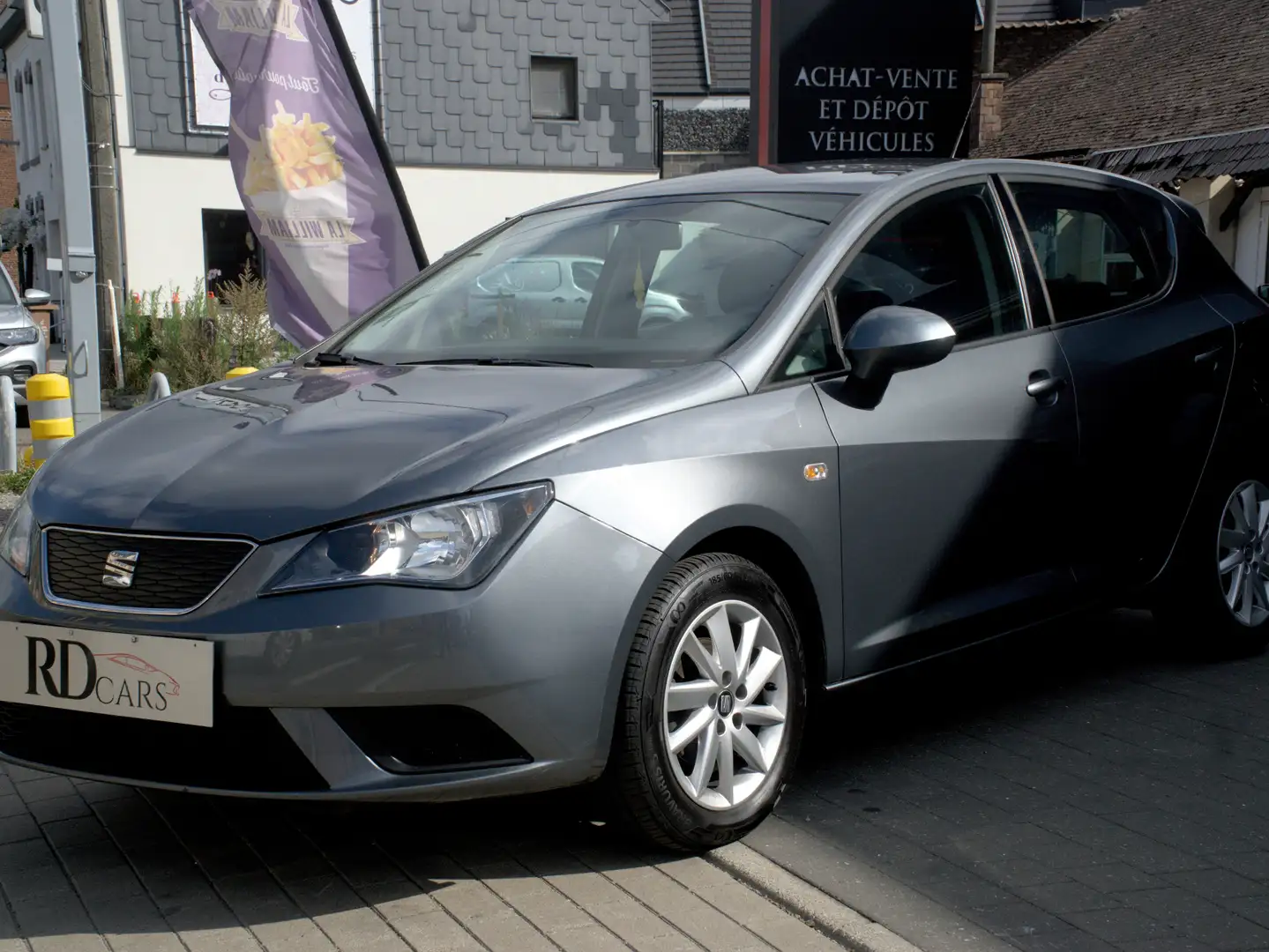 SEAT Ibiza Ibiza 1.2 CRTDi-128500KM*AIRCO*JANTES ALU*GARANTIE Gris - 1