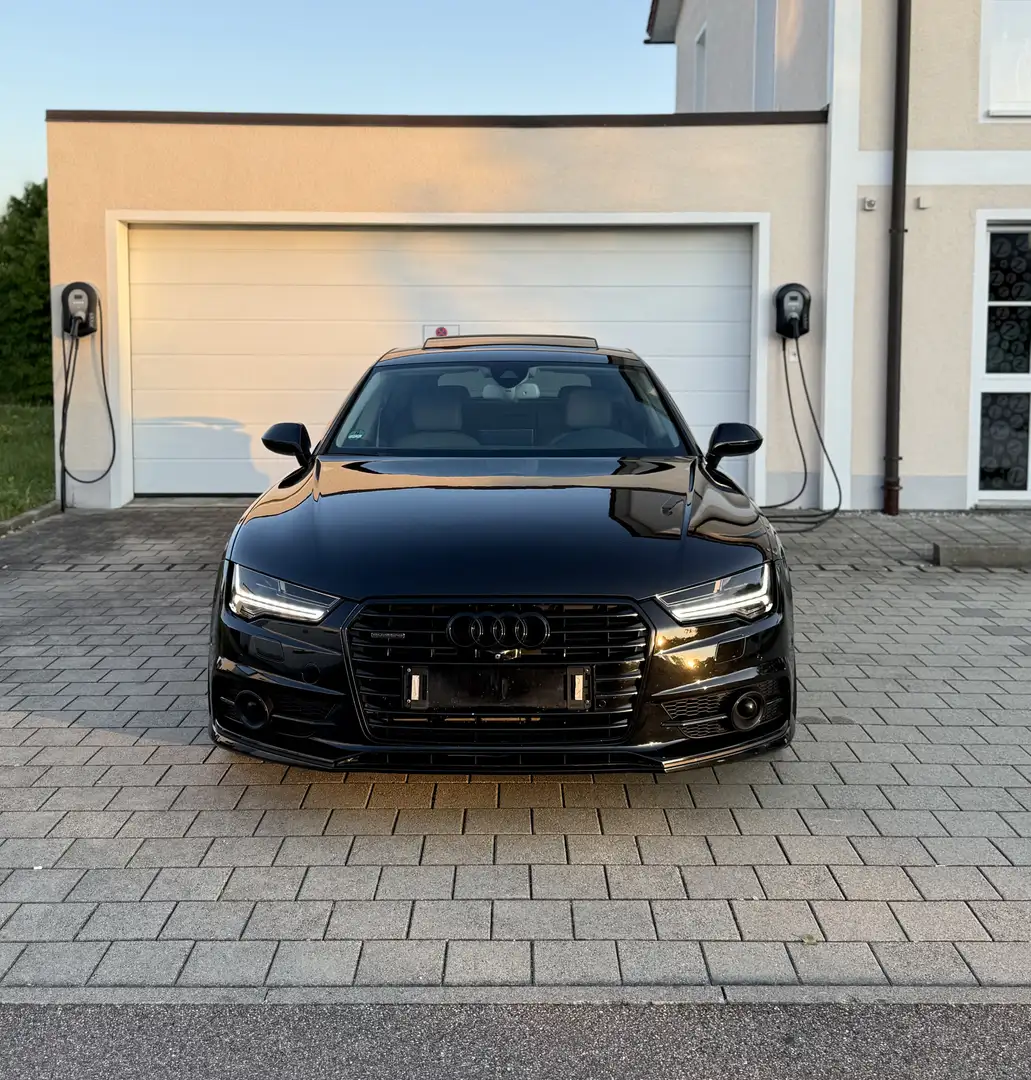 Audi A7 Audi A7|3.0 BiTDI|MatrixLED|BOSE|Vollausstattung Schwarz - 2