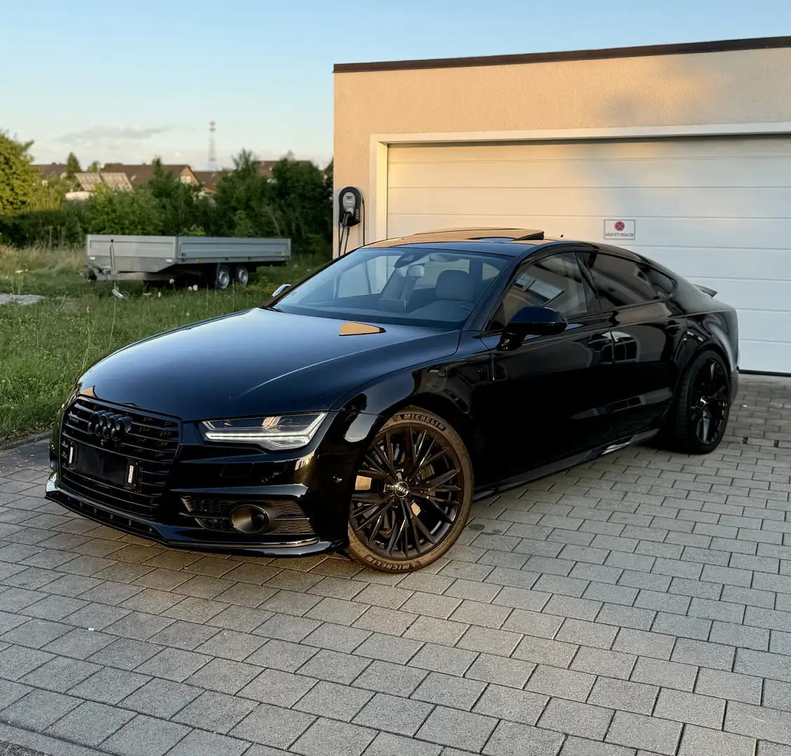 Audi A7 Audi A7|3.0 BiTDI|MatrixLED|BOSE|Vollausstattung Schwarz - 1