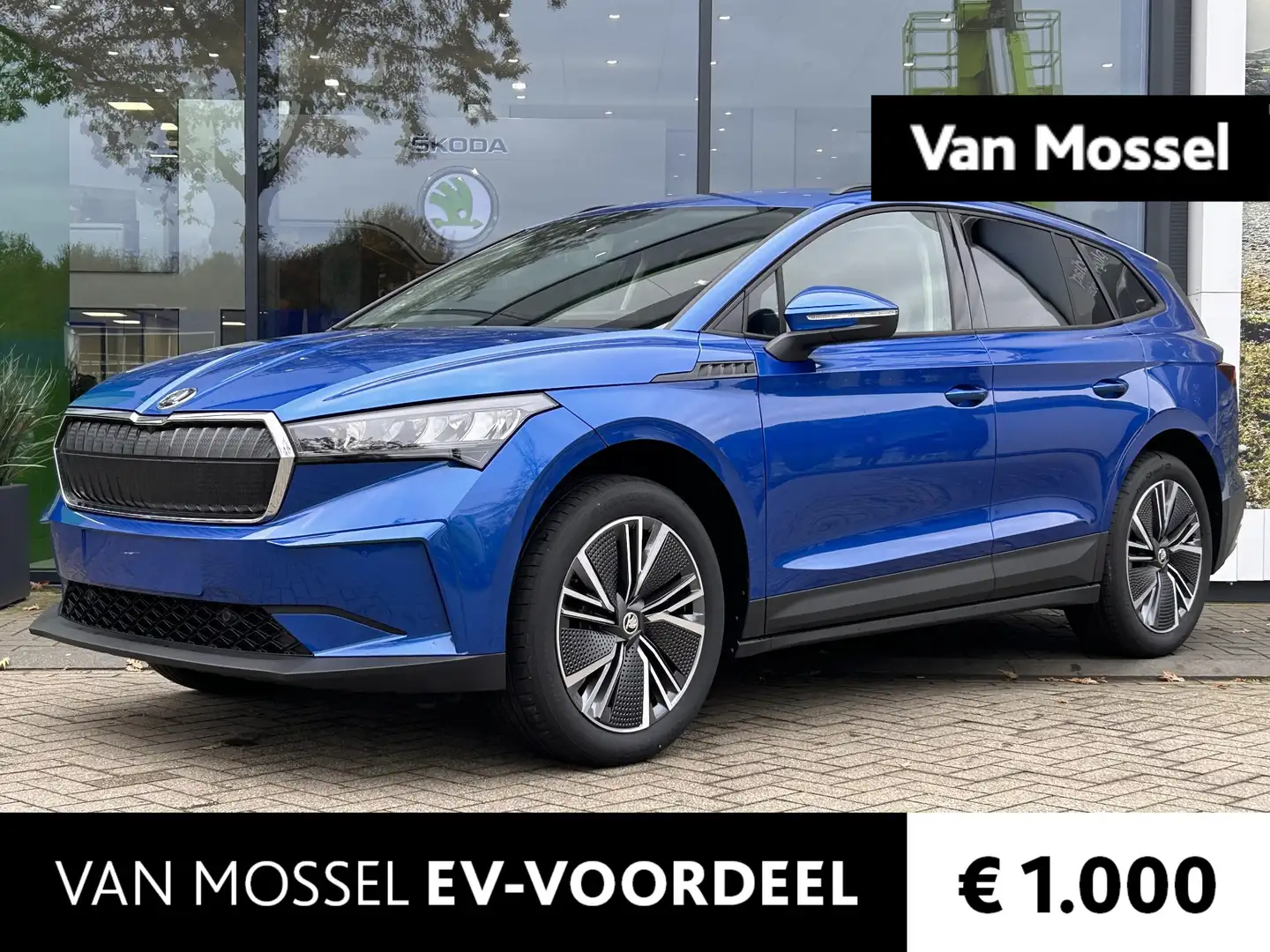 Skoda Enyaq 60 Selection 58 kWh 180 PK | Automaat | LED Koplam Blauw - 1